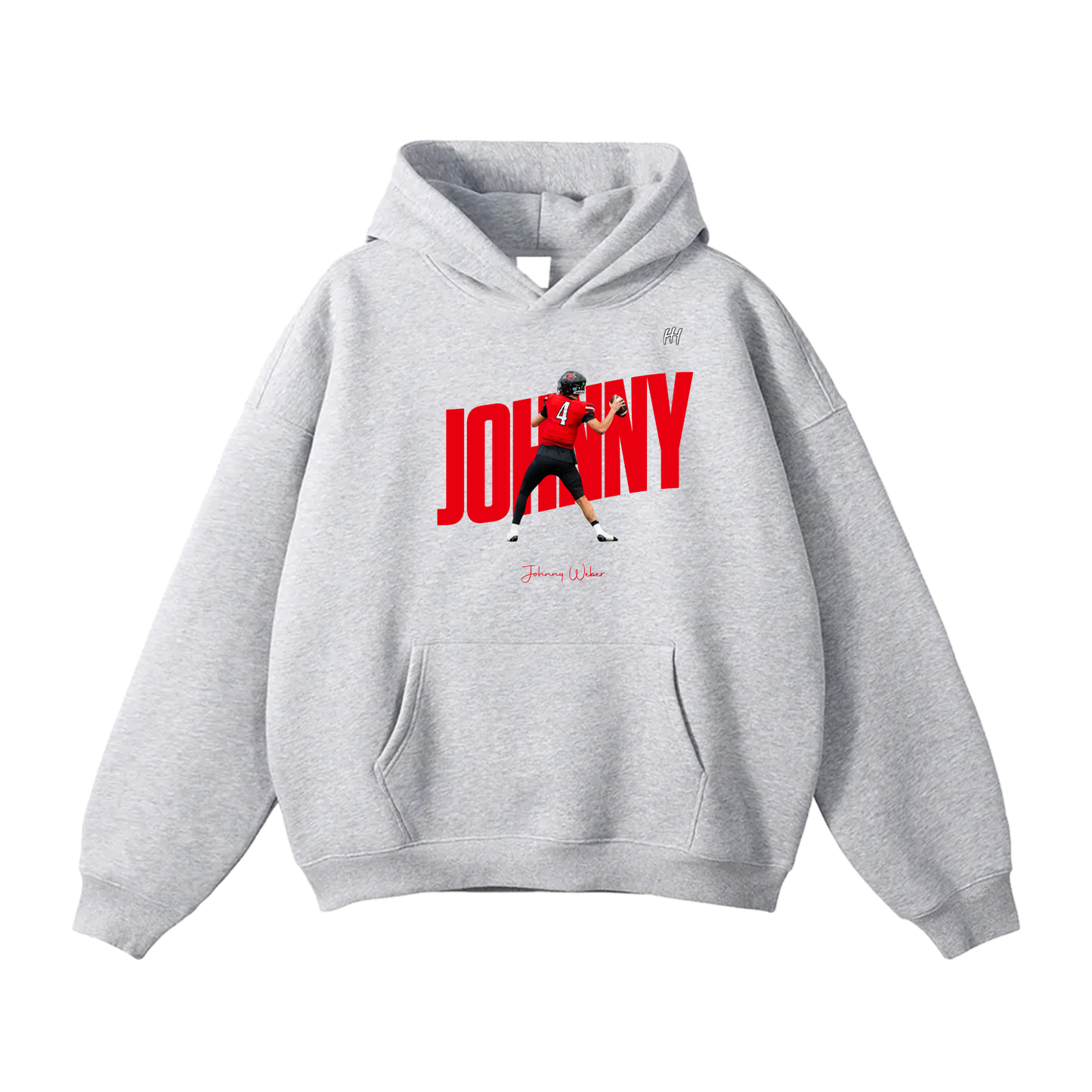 Johnny Weber Oversize Fleeced Hoodie