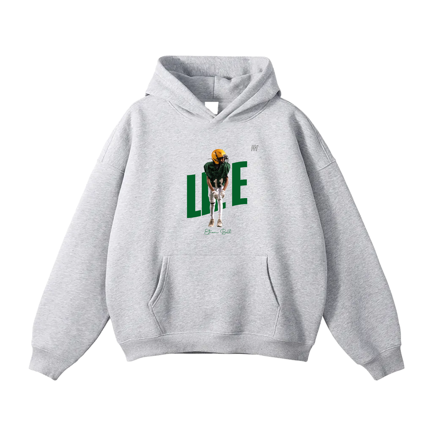 Ethan Bell Oversize Fleeced Hoodie