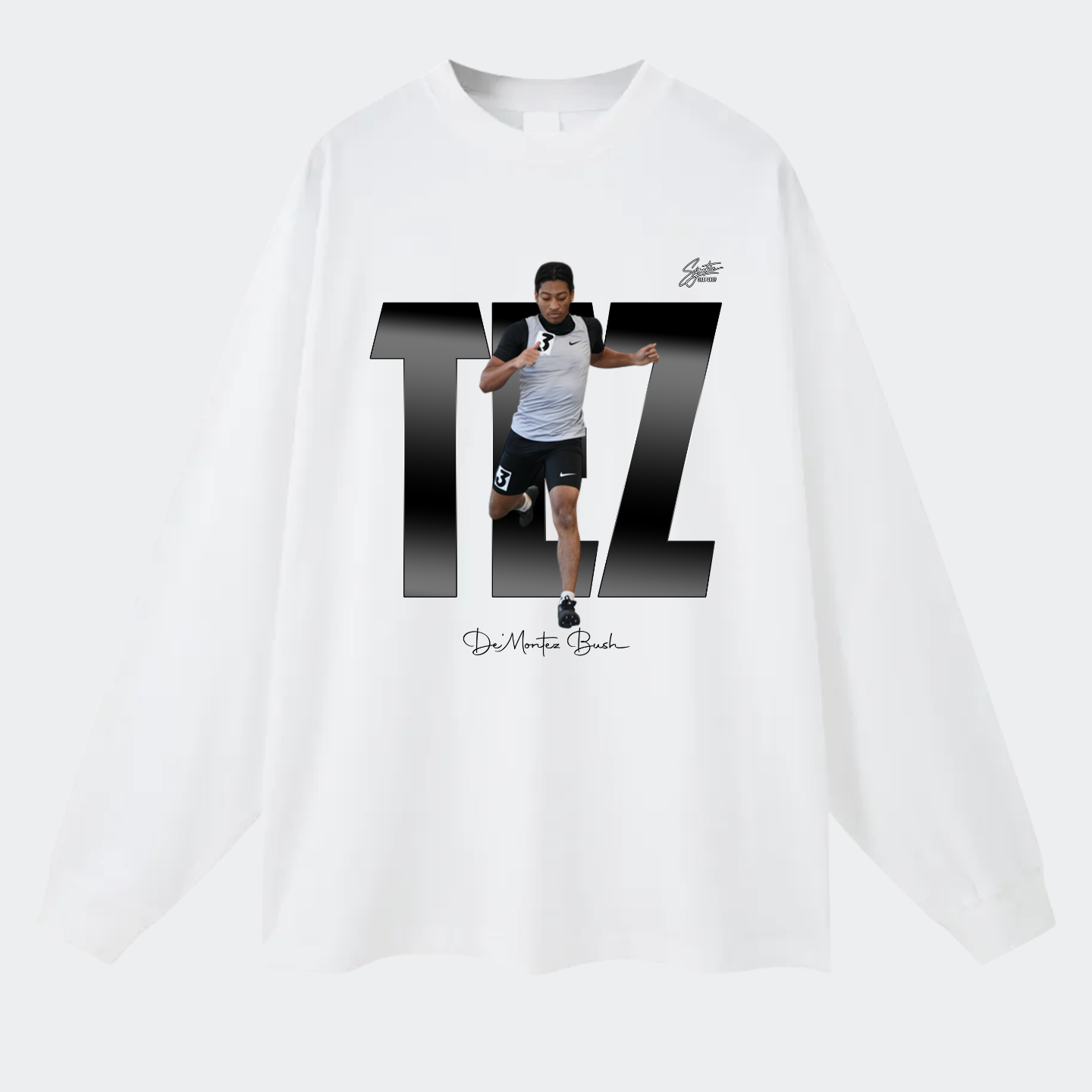 De’Montez Bush Long Sleeve Tee