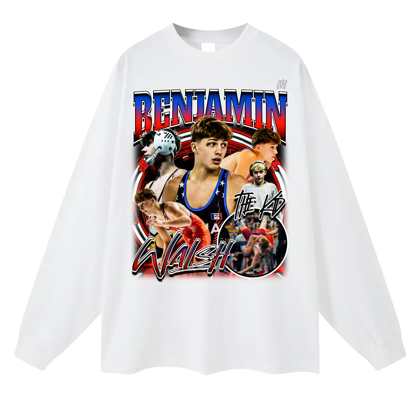Benjamin Walsh Long Sleeve Tee