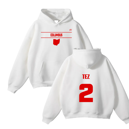 Martez Johnson-Nichols Oversize Fleeced Hoodie