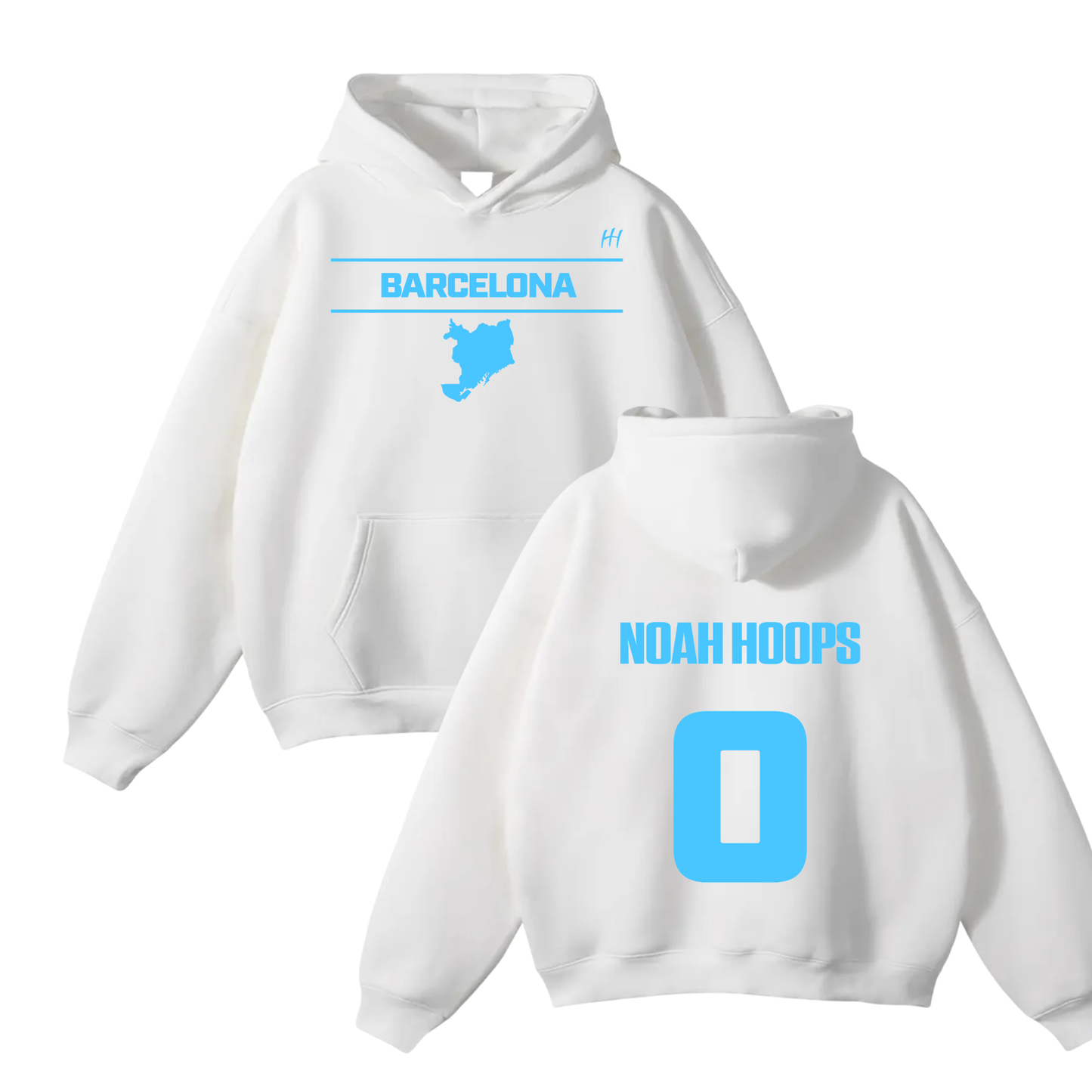 Noah Fezzani Oversize Fleeced Hoodie
