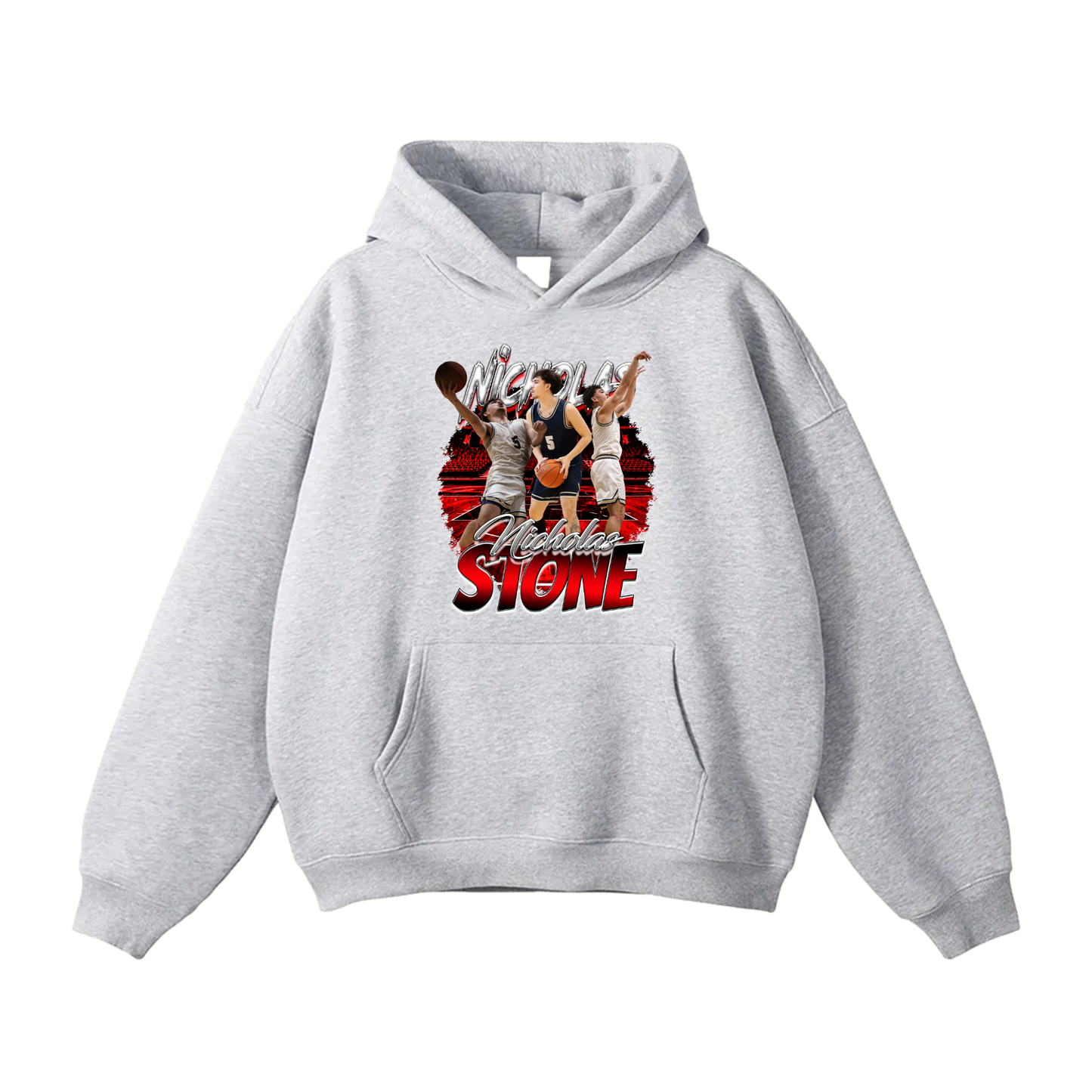 Nicholas Stone Oversize Fleeced Hoodie