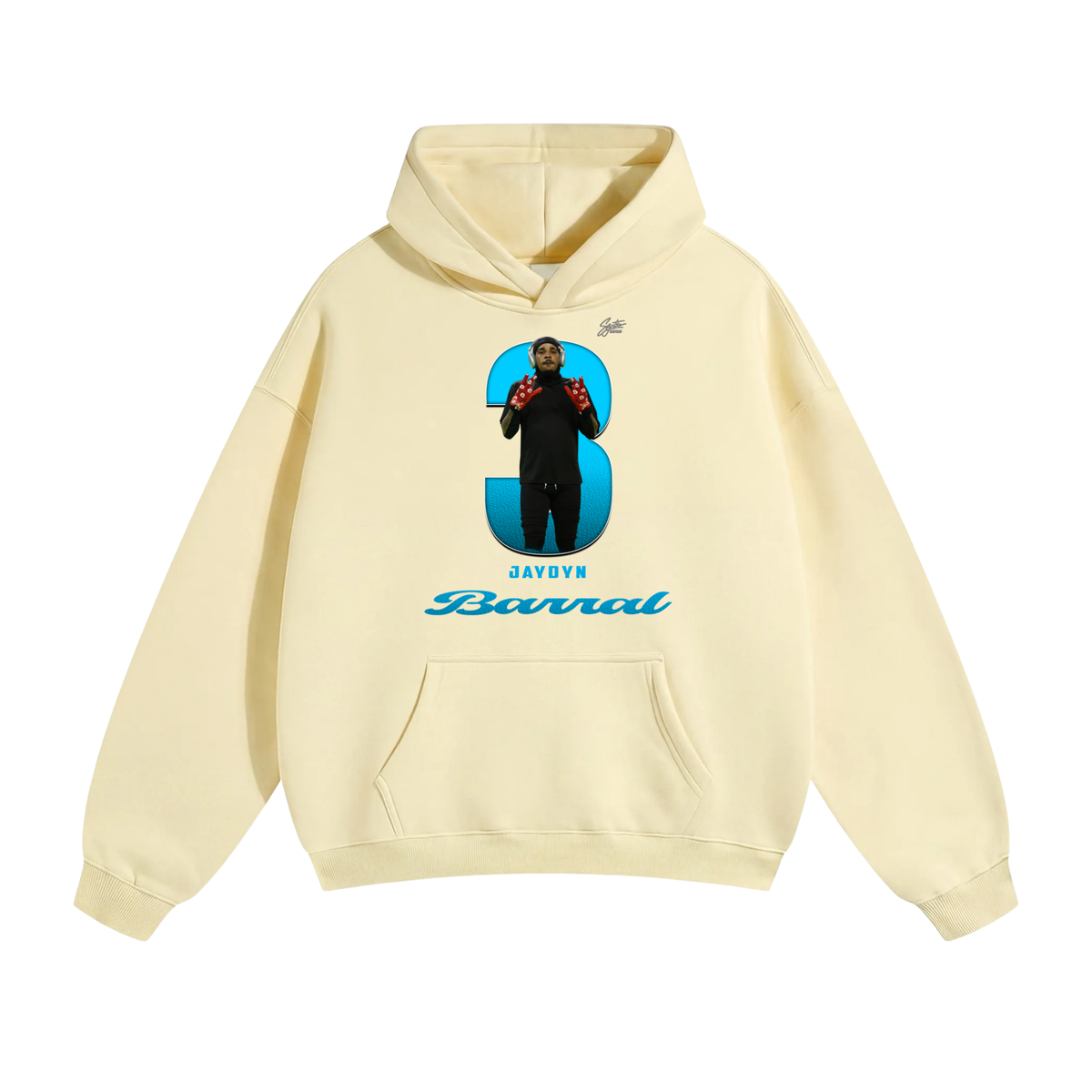 Jaydyn Barral Oversize Fleeced Hoodie