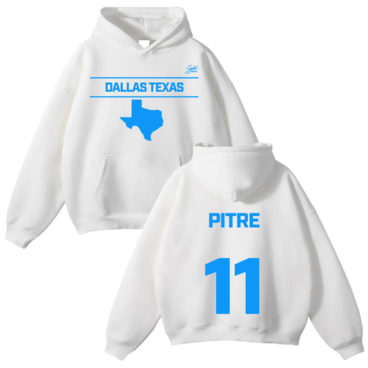 James Pitre Oversize Fleeced Hoodie