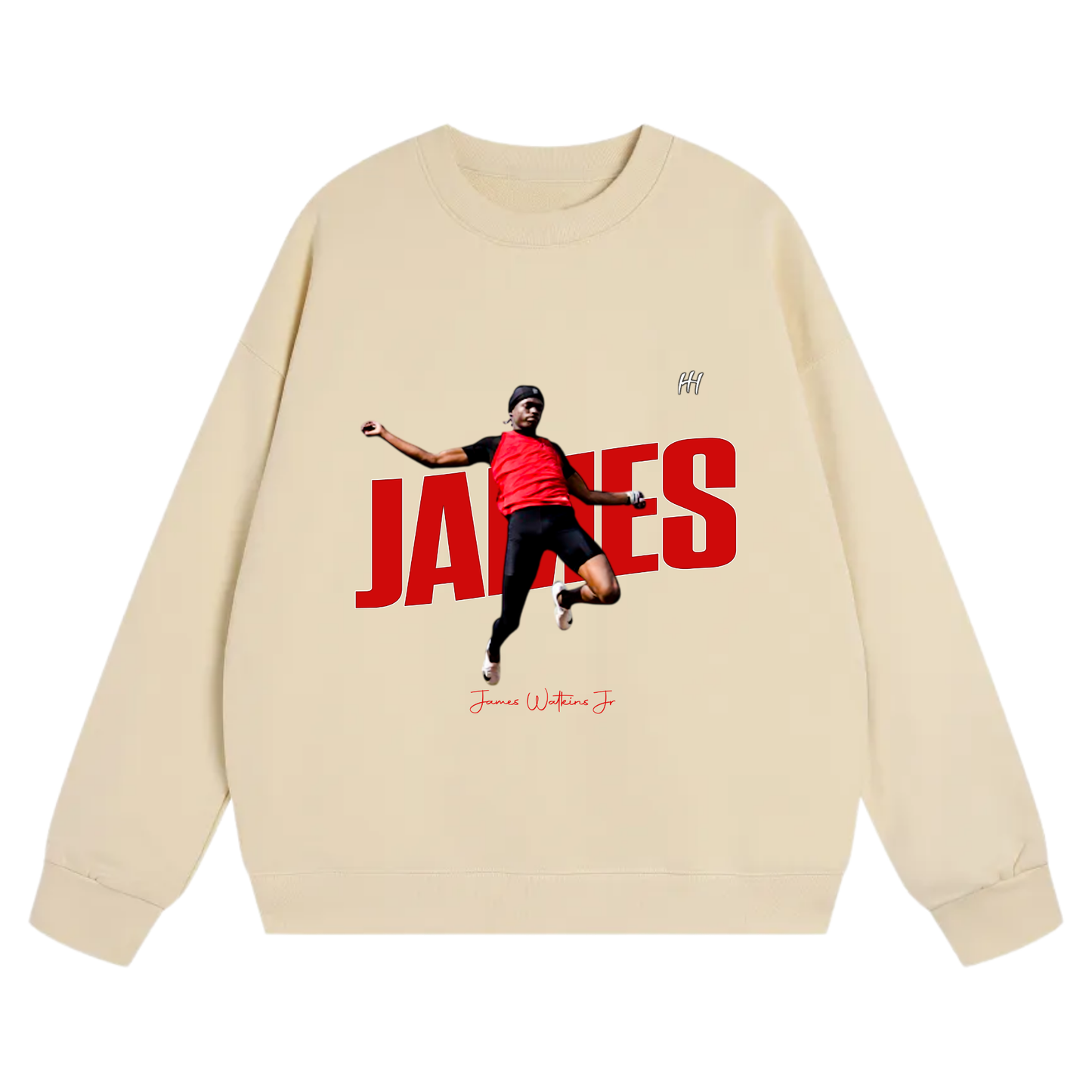 James Wakins Jr Heavyweight Crewneck Sweatshirt