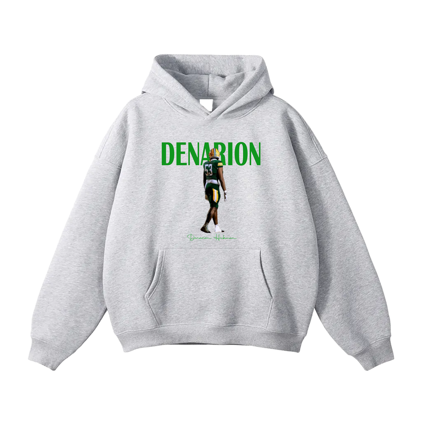 Denarion Hickman Oversize Fleeced Hoodie