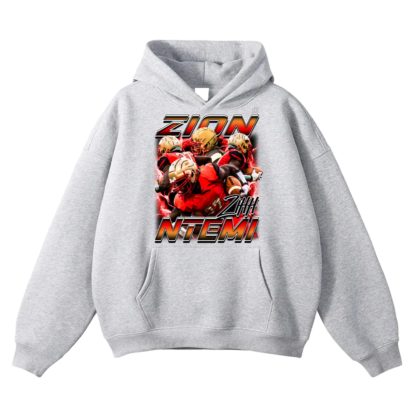 Zion Ntemi  Oversize Fleeced Hoodie