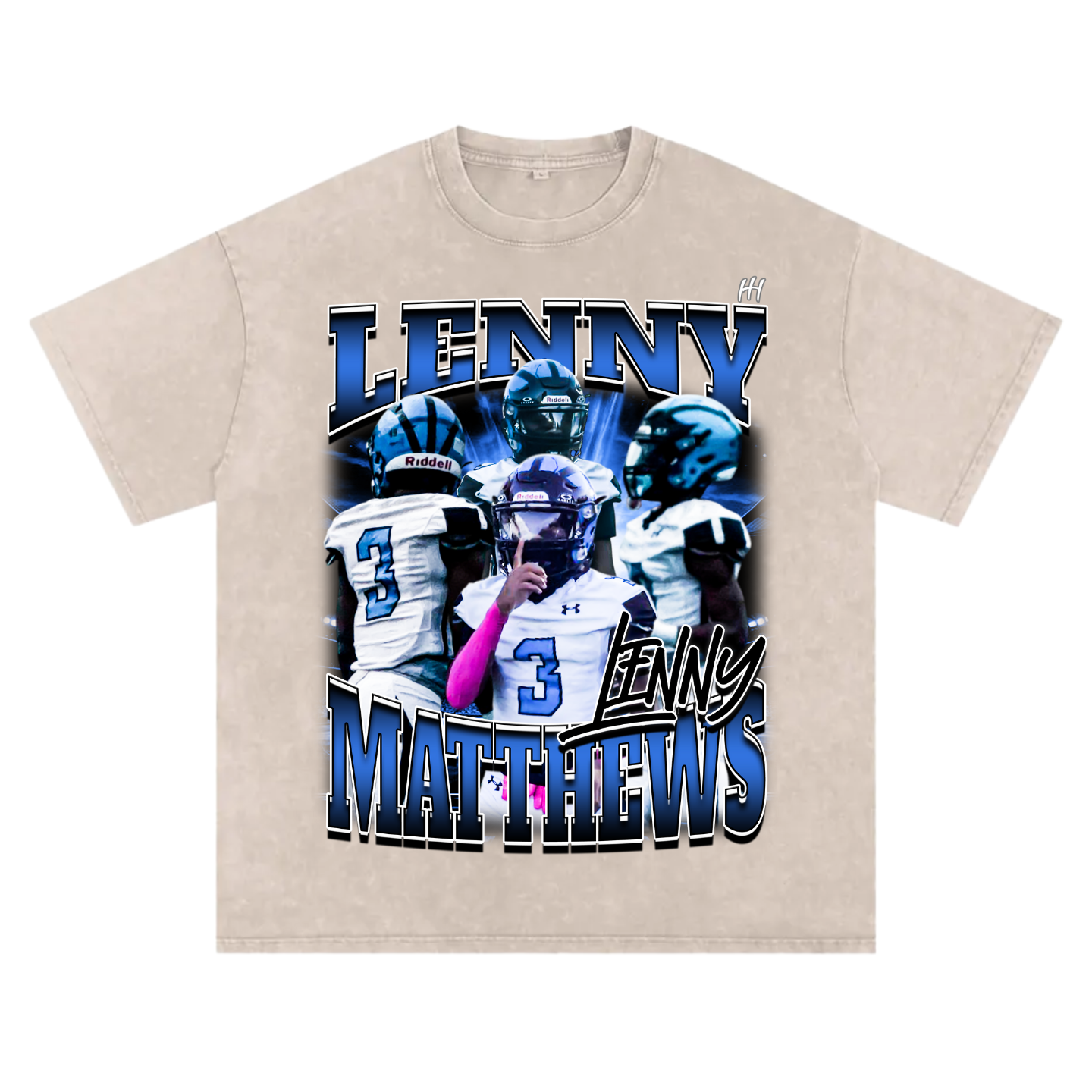 Lenny matthews Heavyweight Oversized T-shirt