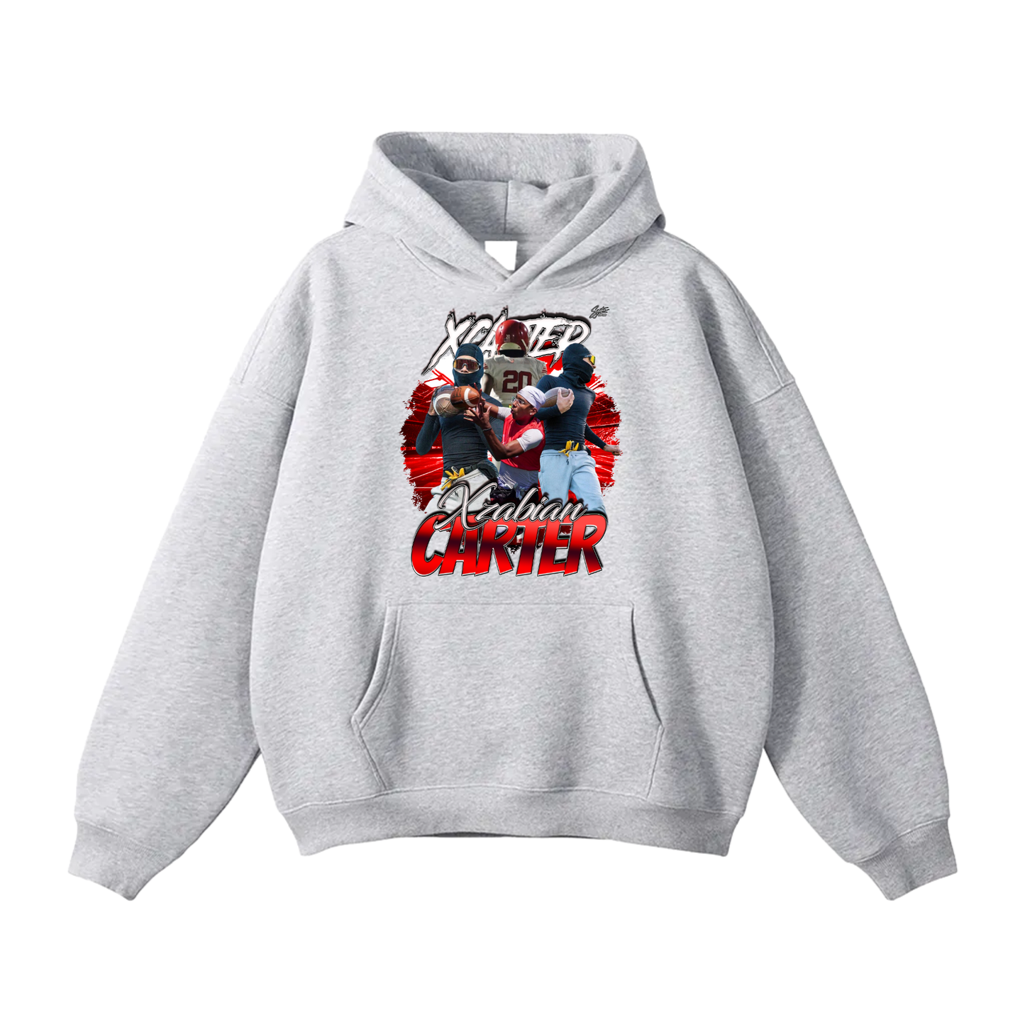 Xzabian Carter Oversize Fleeced Hoodie