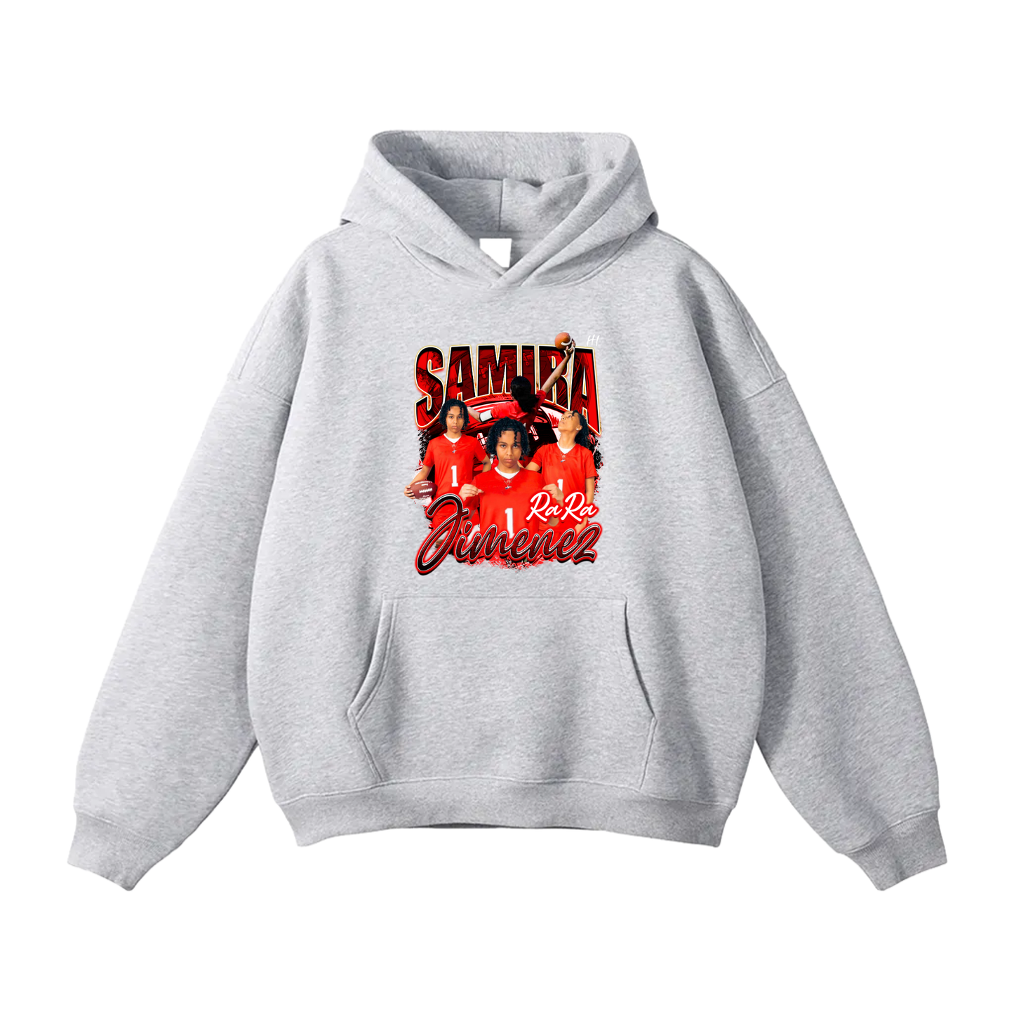 Samira Jimenez Oversize Fleeced Hoodie