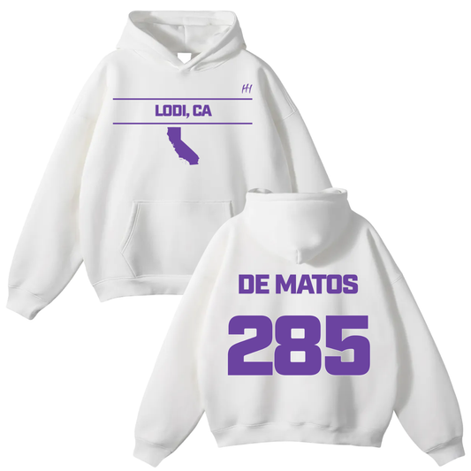 Felipe De Matos Oversize Fleeced Hoodie