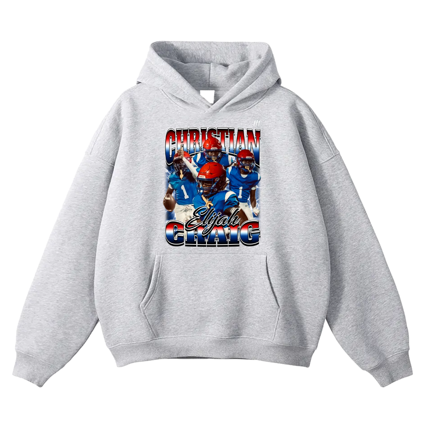Christian Elijah Craig Oversize Fleeced Hoodie