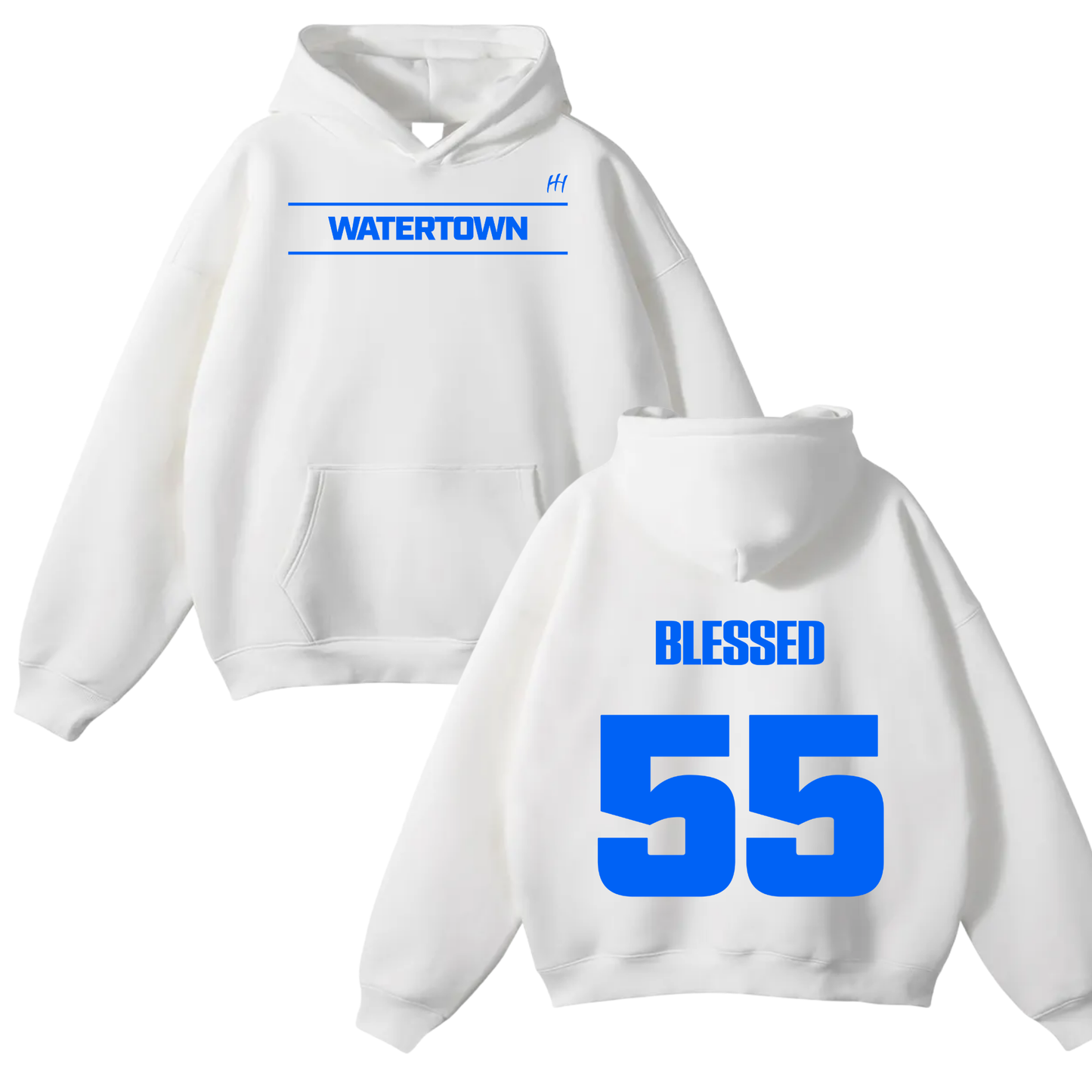 Brandon Noblin Jr Oversize Fleeced Hoodie
