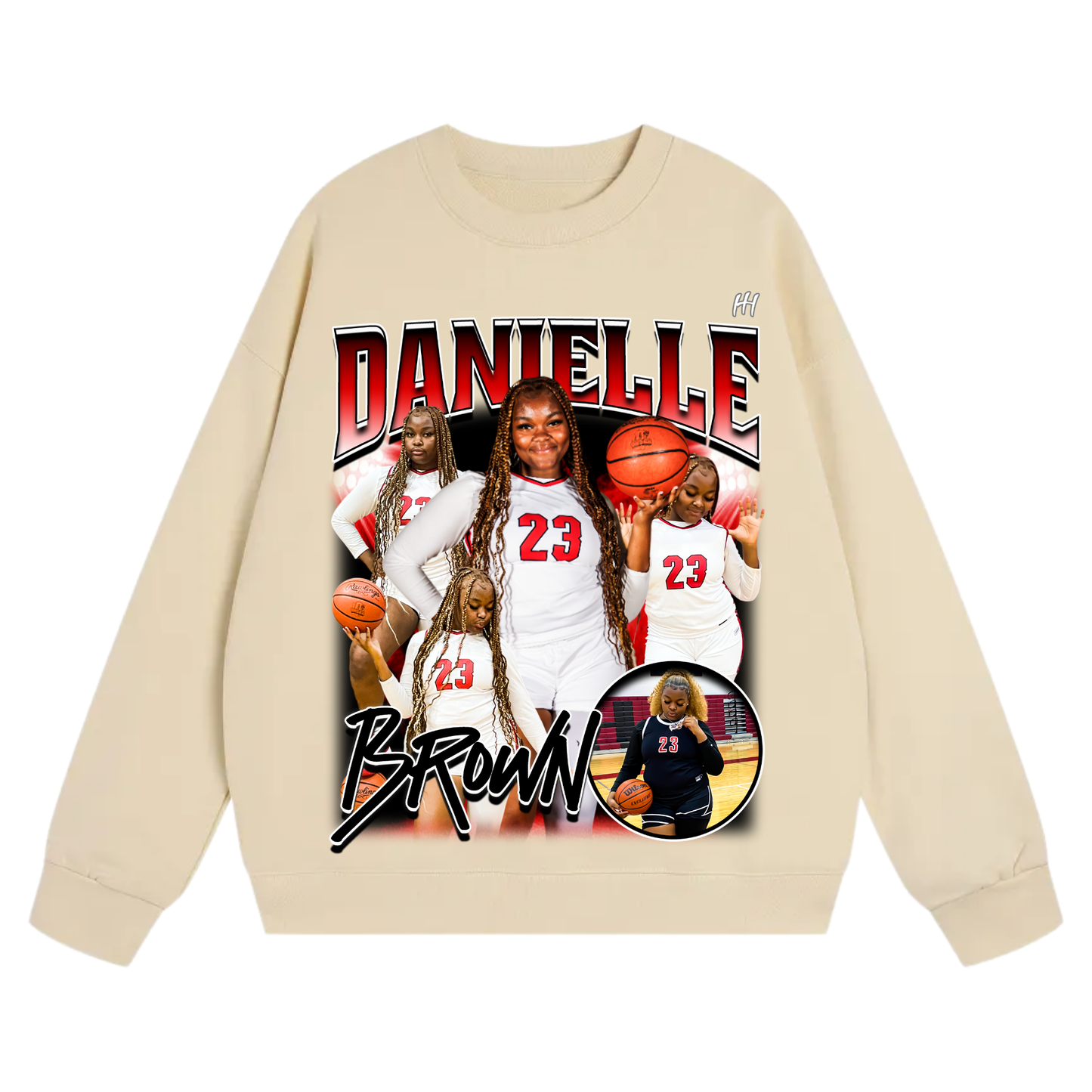 Danielle Brown Heavyweight Crewneck Sweatshirt