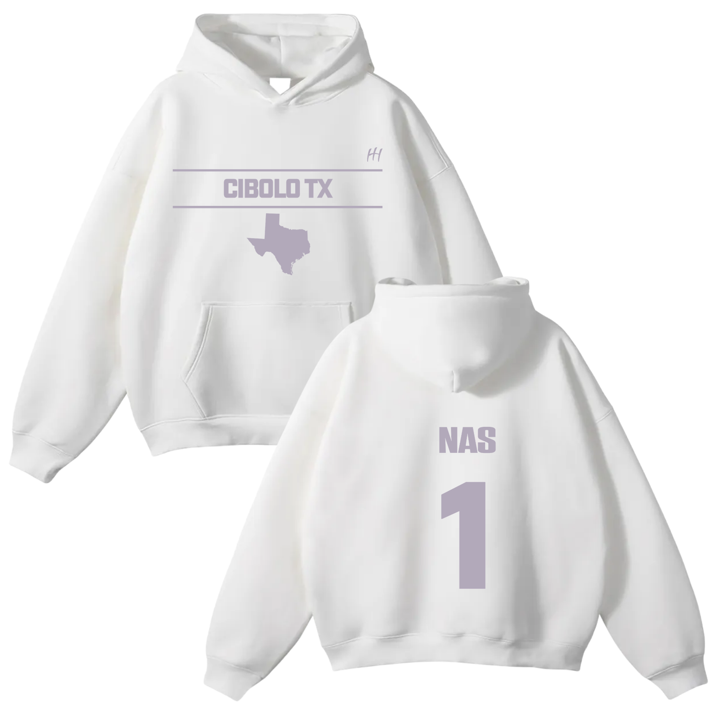Nasir Hammonds Oversize Fleeced Hoodie