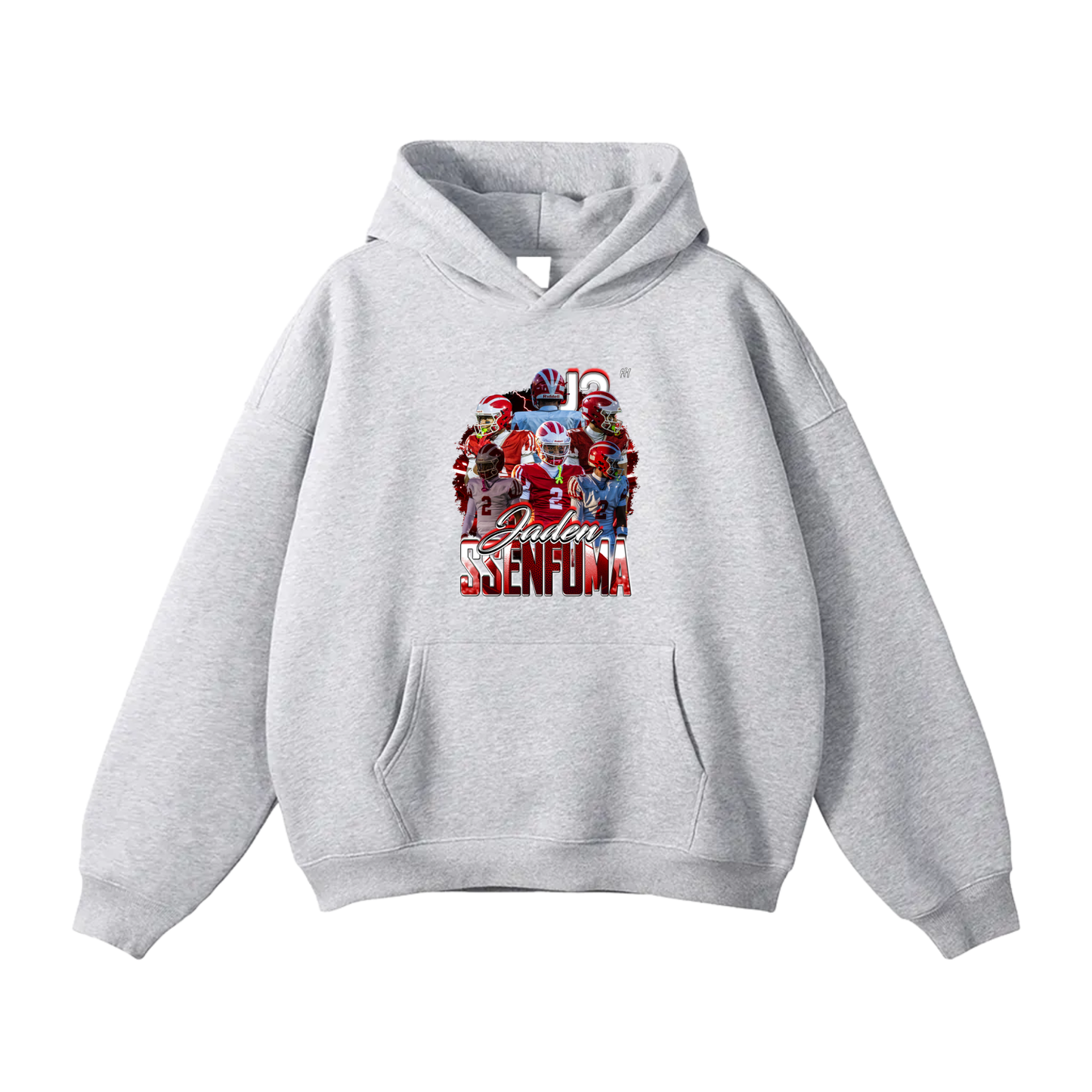 Jaden Ssenfuma Oversize Fleeced Hoodie