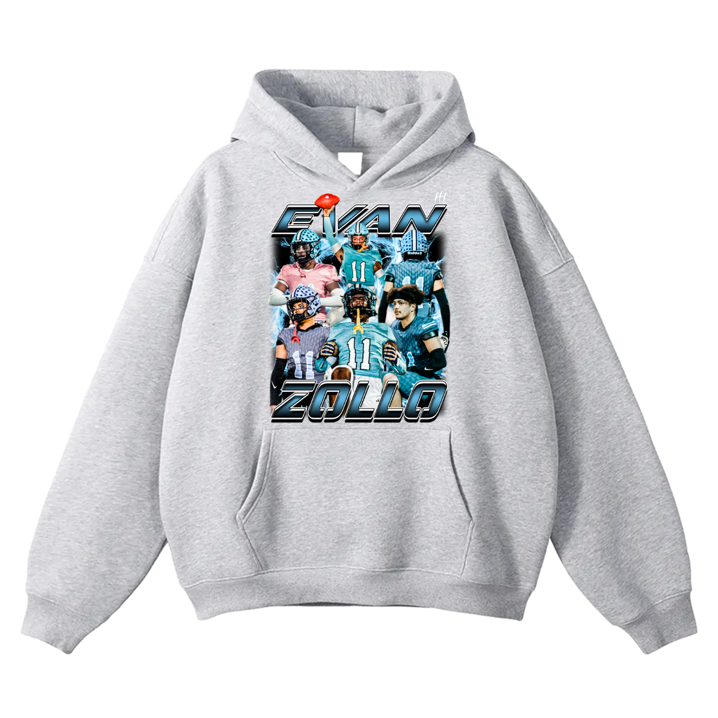 Evan Zollo Oversize Fleeced Hoodie