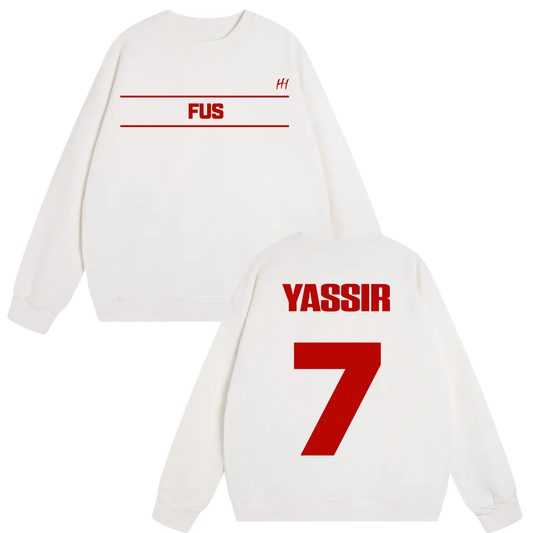 El mahdaoui Yassir Heavyweight Crewneck Sweatshirt