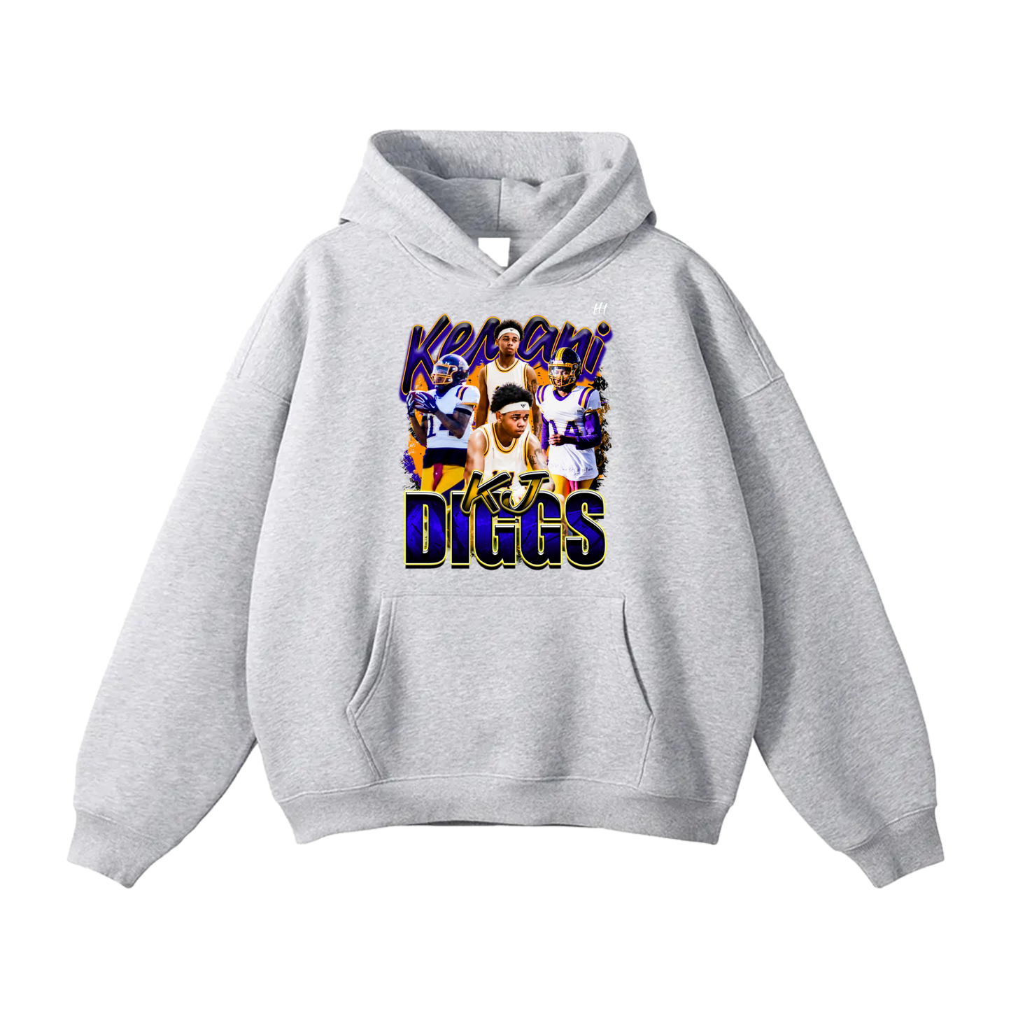 Kemani Diggs Oversize Fleeced Hoodie