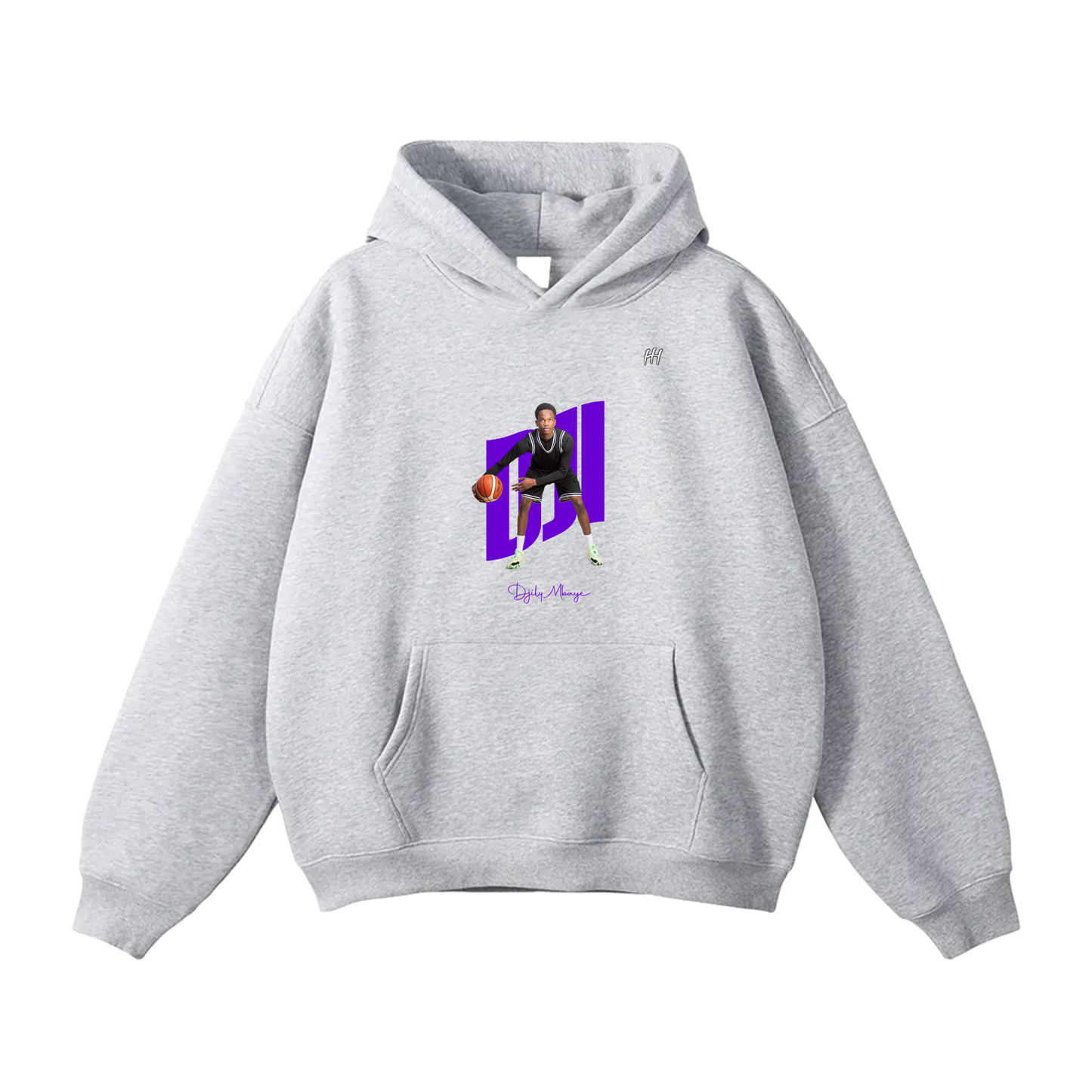 Djily Mbaye Oversize Fleeced Hoodie