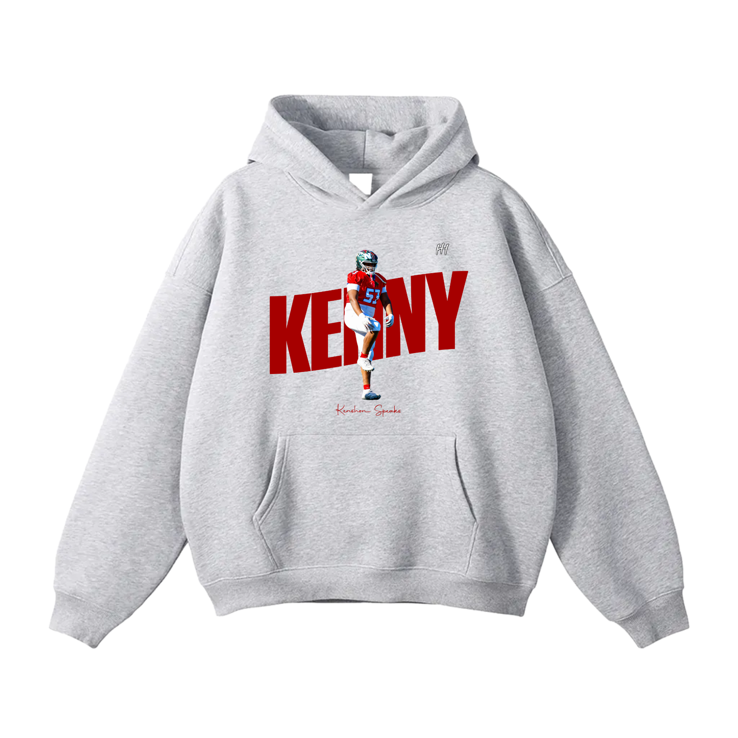 Kenshon Speaks Oversize Fleeced Hoodie