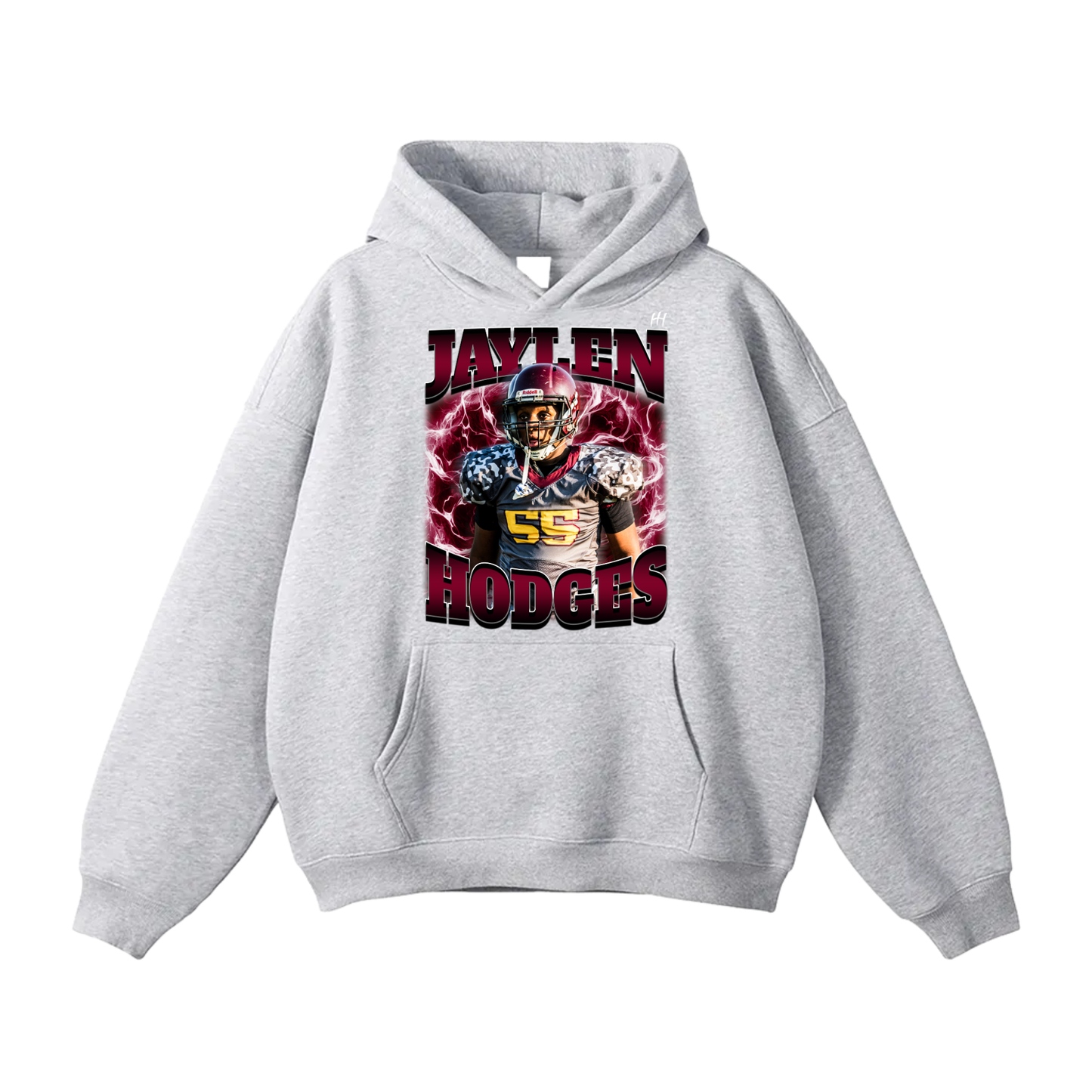 Jaylen Hodges Oversize Fleeced Hoodie