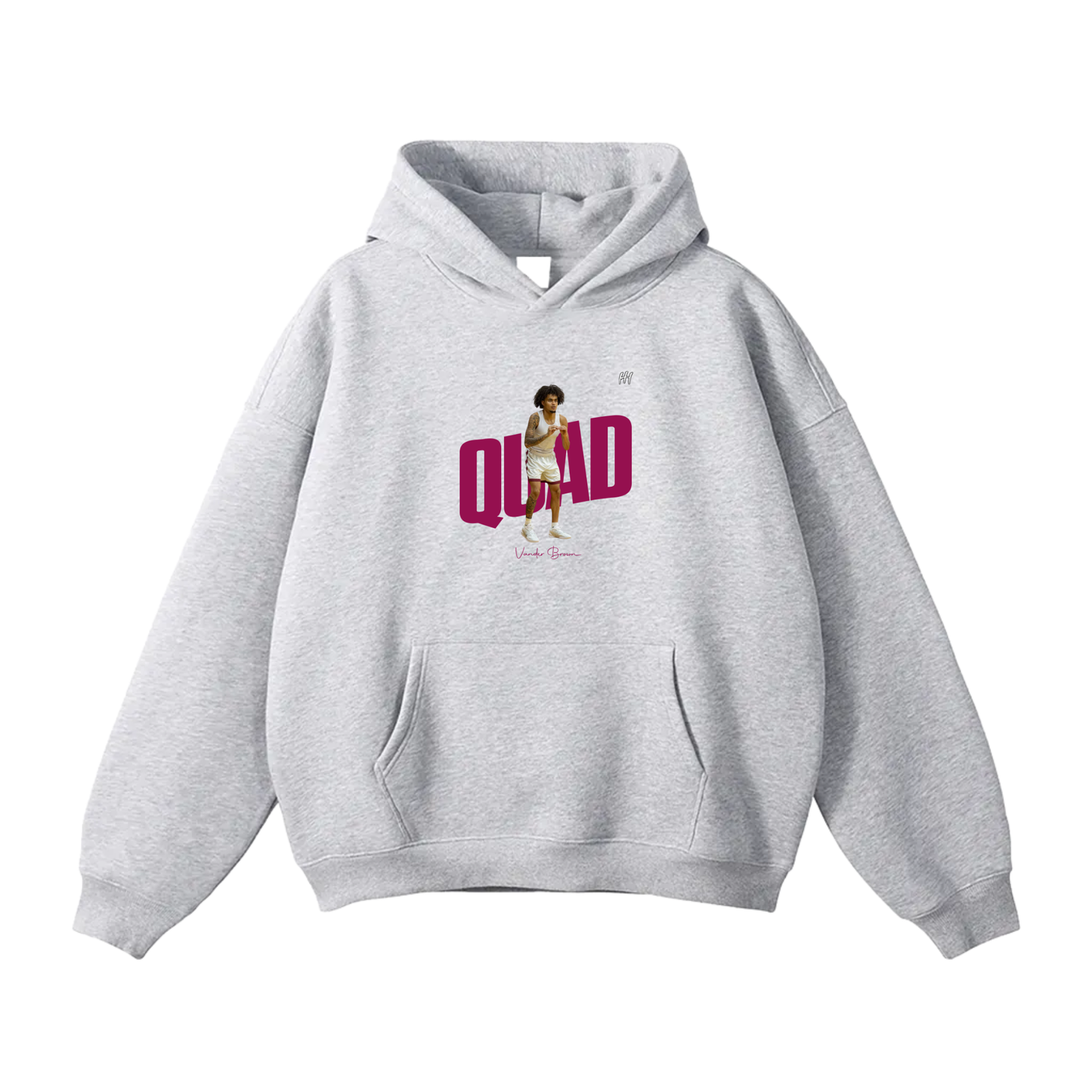 Vander Brown Oversize Fleeced Hoodie