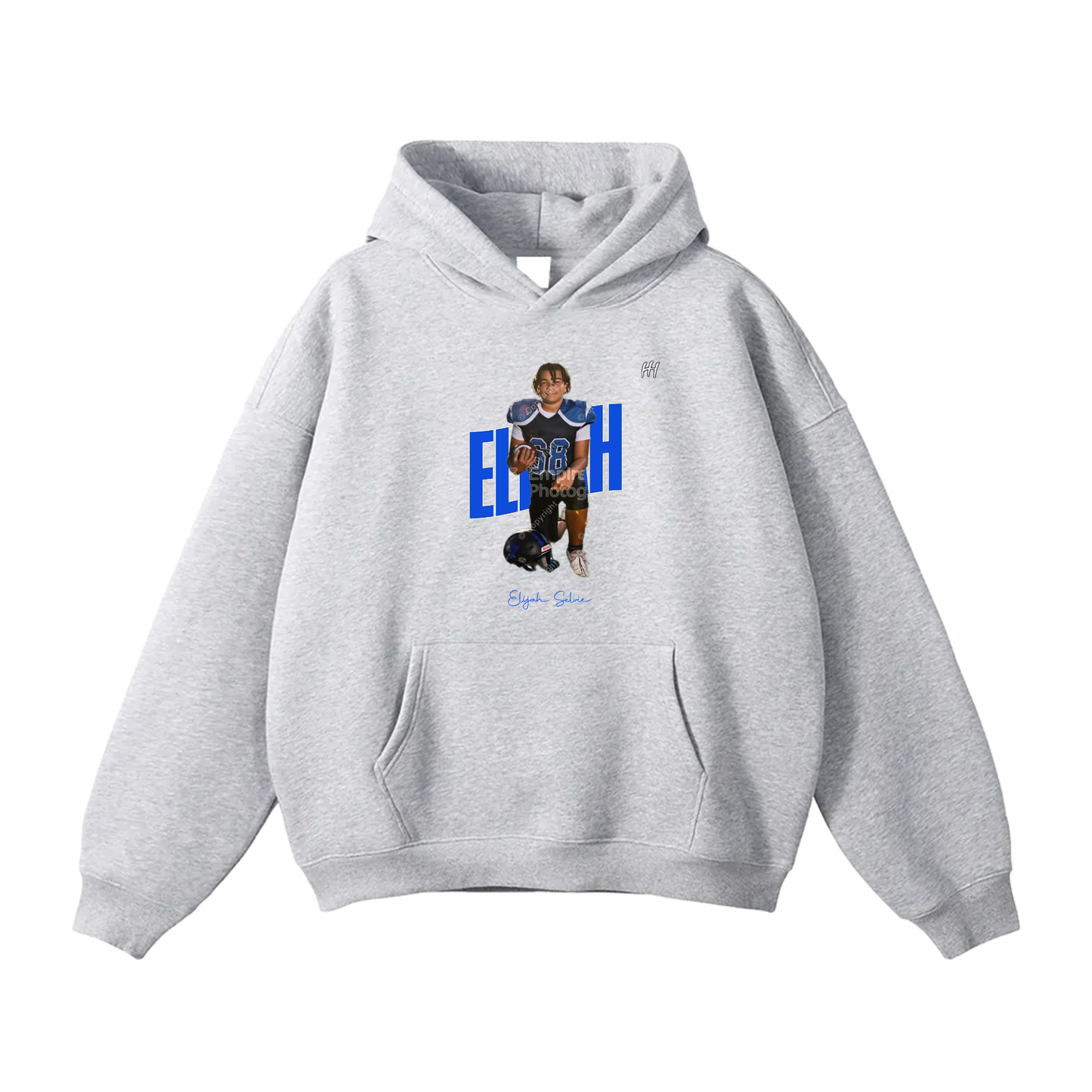 Elijah Selvie Oversize Fleeced Hoodie