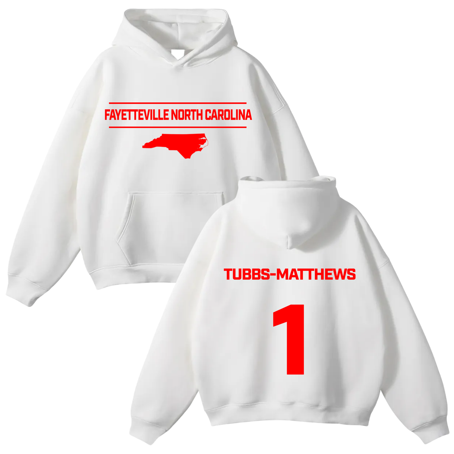Xavier Tubbs-matthews Oversize Fleeced Hoodie