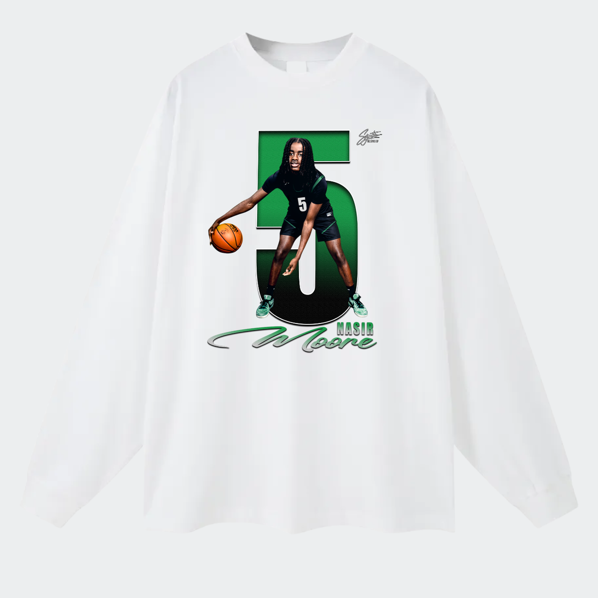 Nasir Moore Long Sleeve Tee