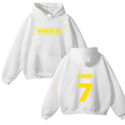 Chris Stewart Oversize Fleeced Hoodie