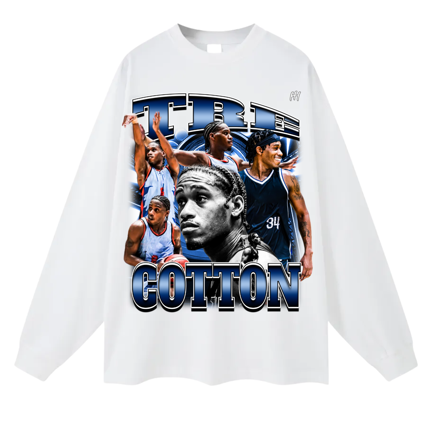 Tre Cotton Long Sleeve Tee