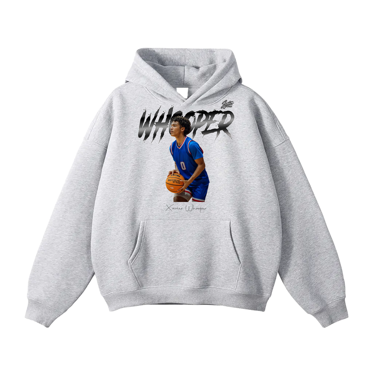 Xavier Whooper Oversize Fleeced Hoodie