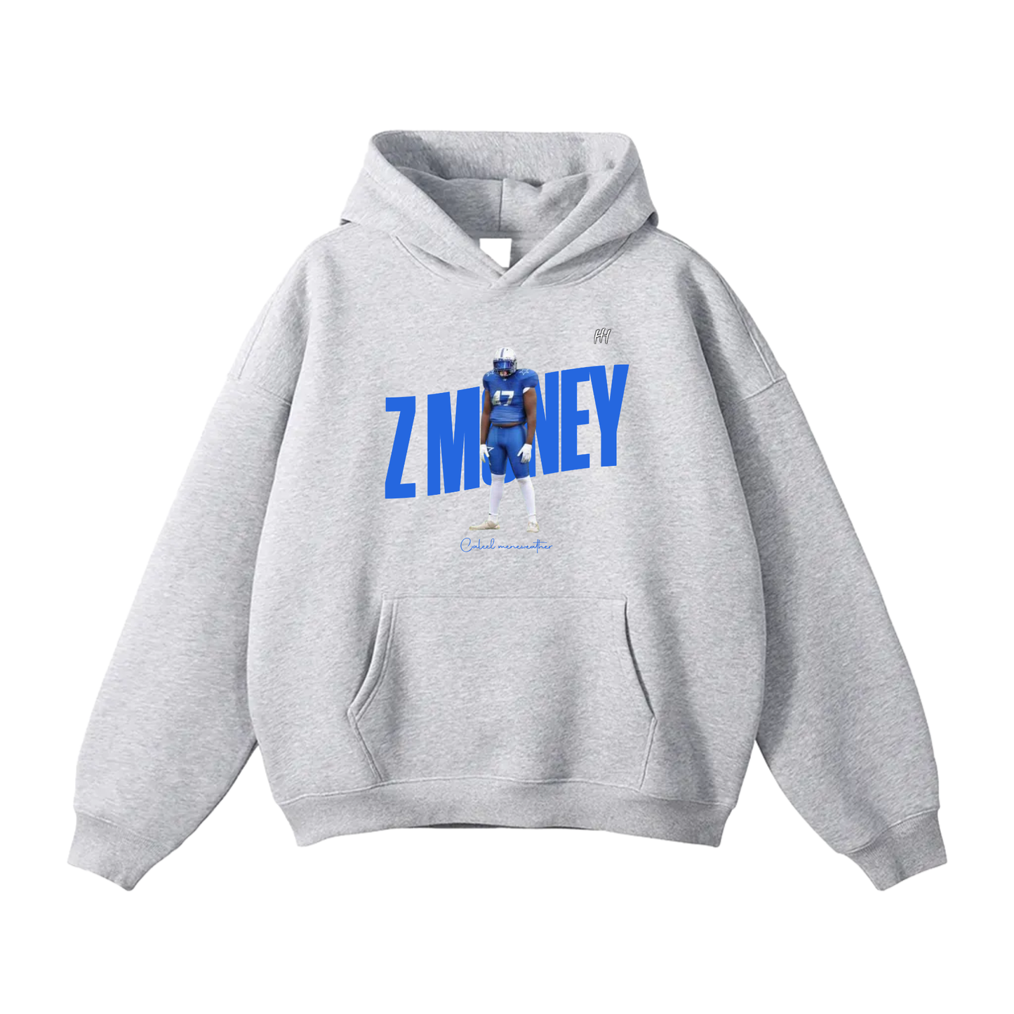 Caleel Meneweather Oversize Fleeced Hoodie