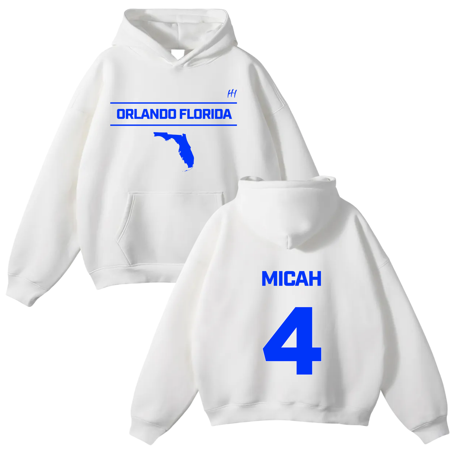 Micah Blackmon Oversize Fleeced Hoodie