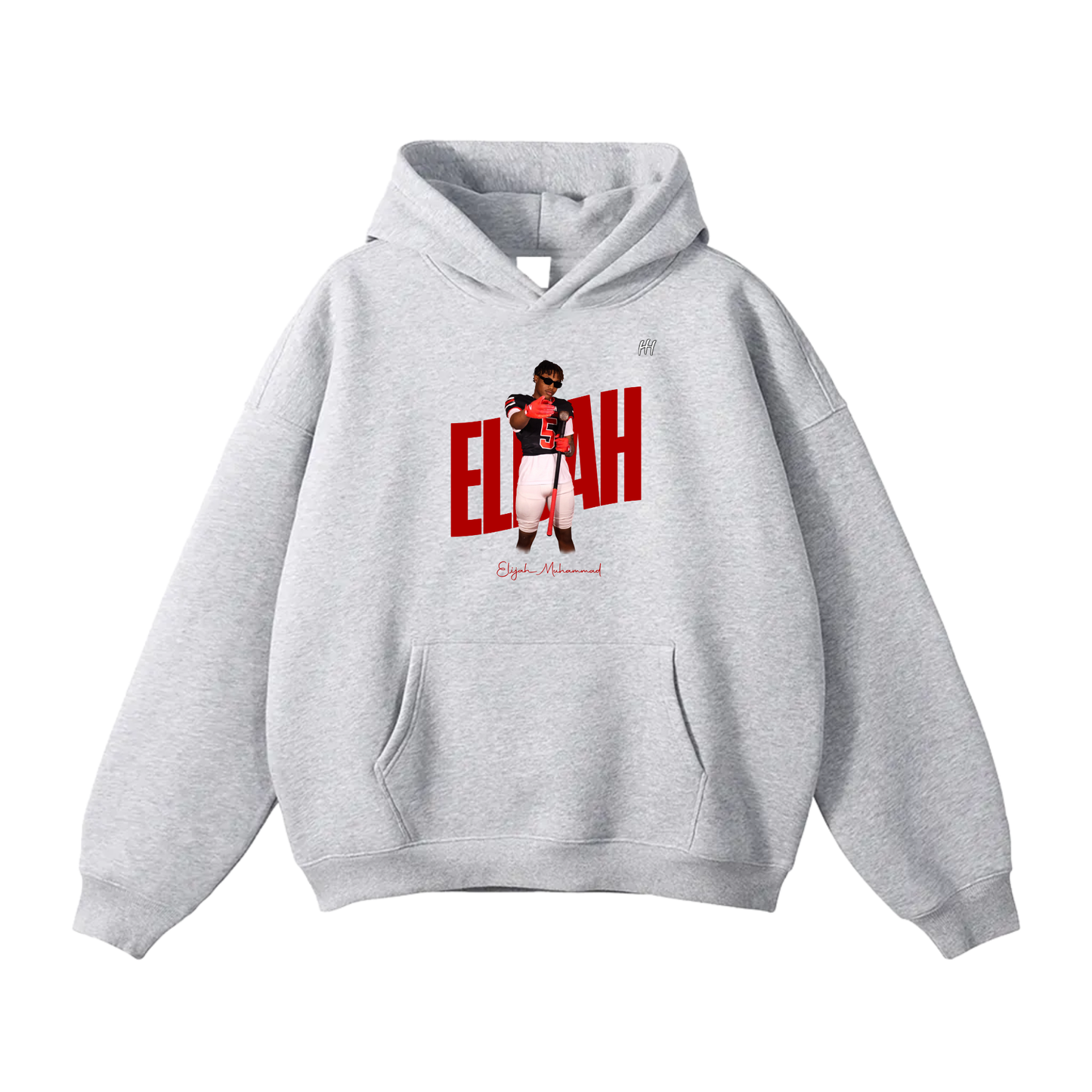 Elijah Muhammad Oversize Fleeced Hoodie