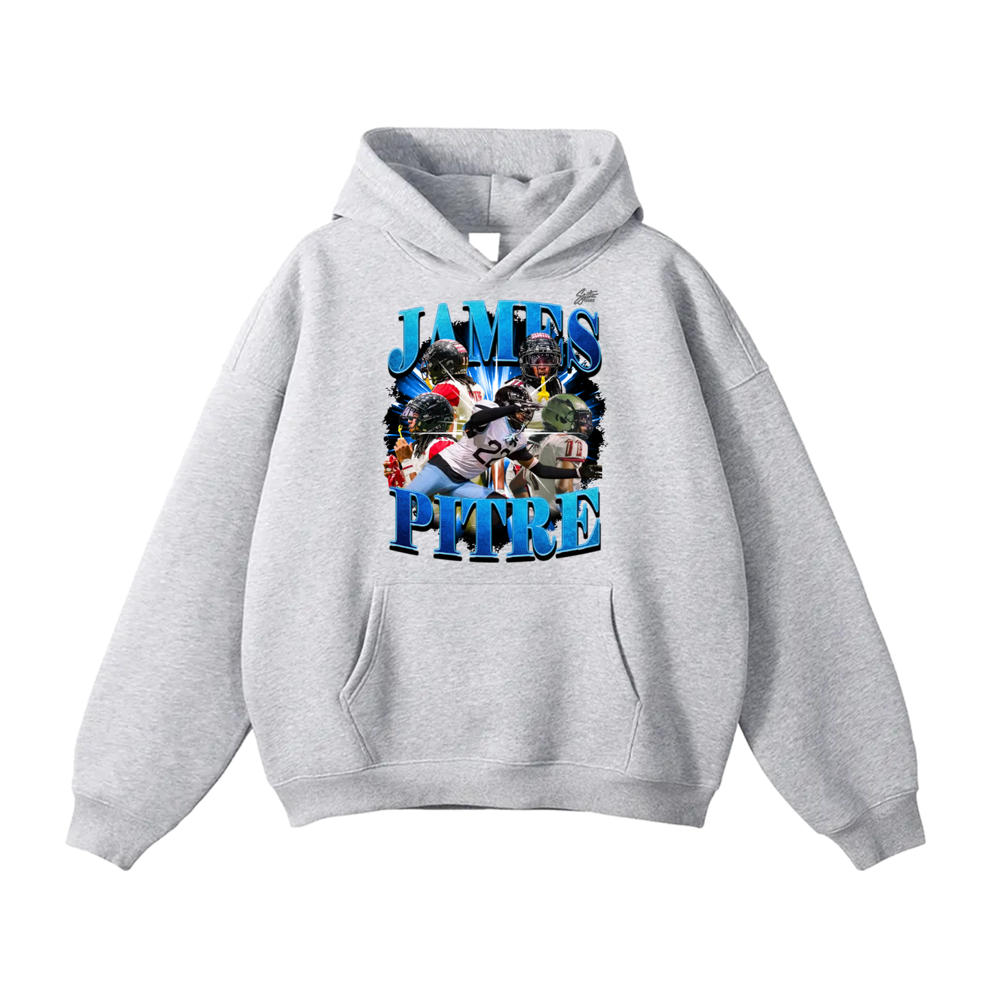 James Pitre Oversize Fleeced Hoodie