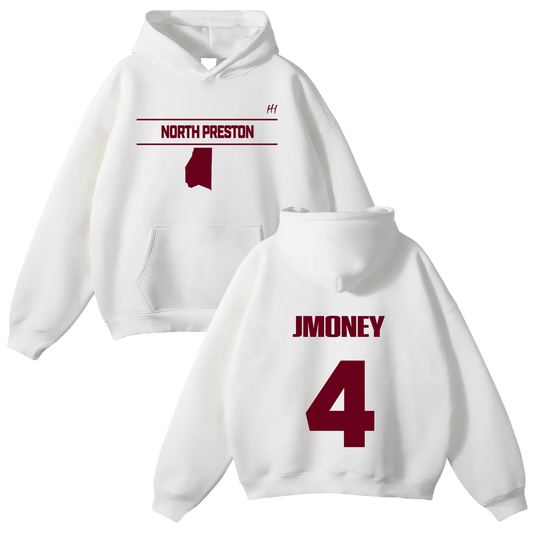 Jashajaun Downey Oversize Fleeced Hoodie