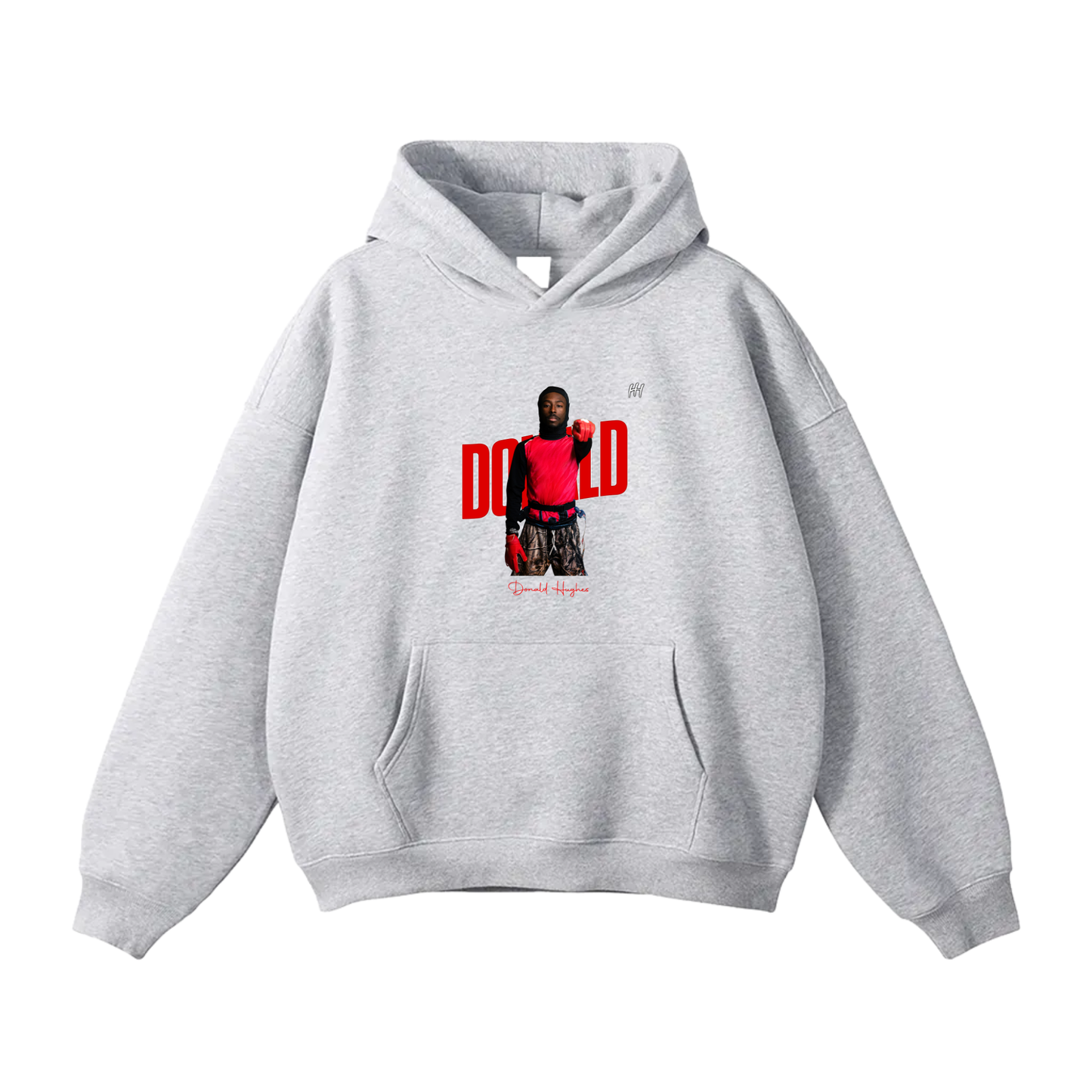 Donald Hughes Oversize Fleeced Hoodie