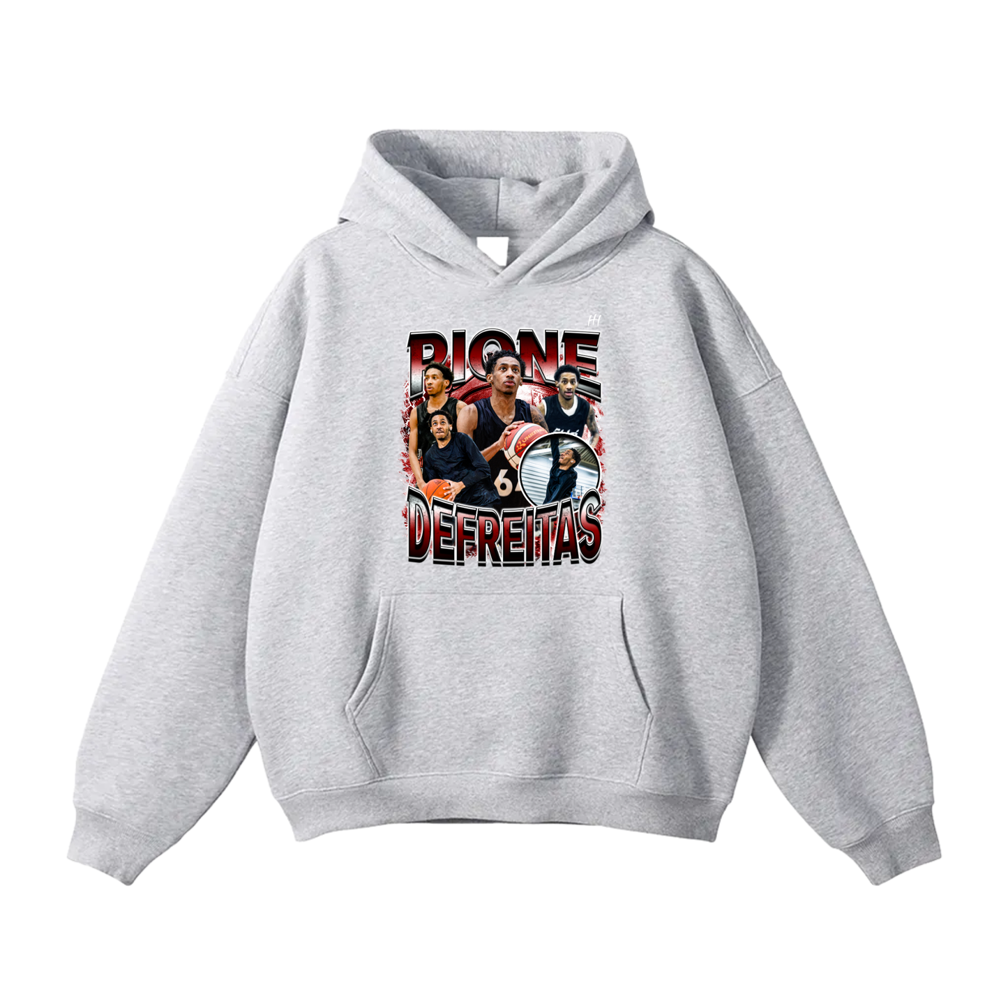 Rione Defreitas Oversize Fleeced Hoodie