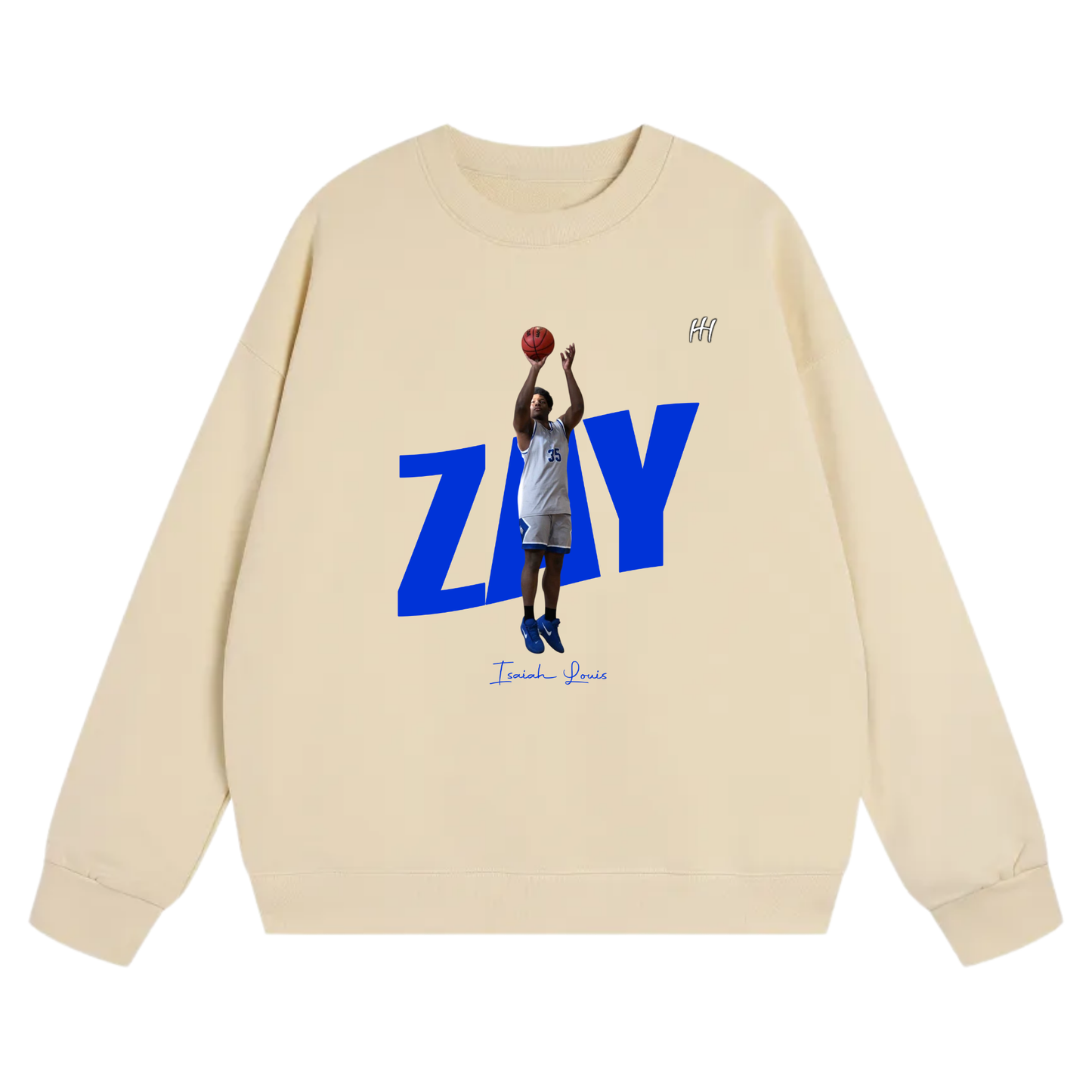 Isaiah Louis Heavyweight Crewneck Sweatshirt