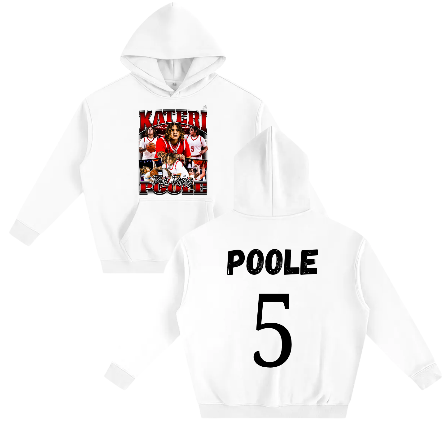 Kateri poole Oversize Fleeced Hoodie