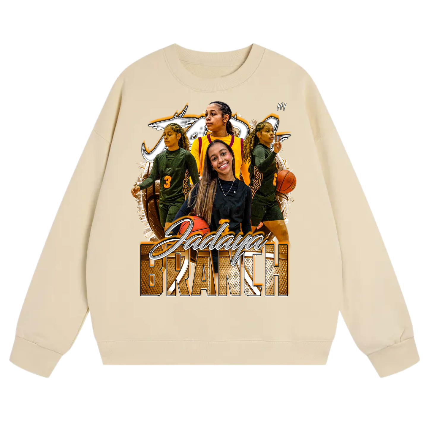 Jadaya Branch Heavyweight Crewneck Sweatshirt
