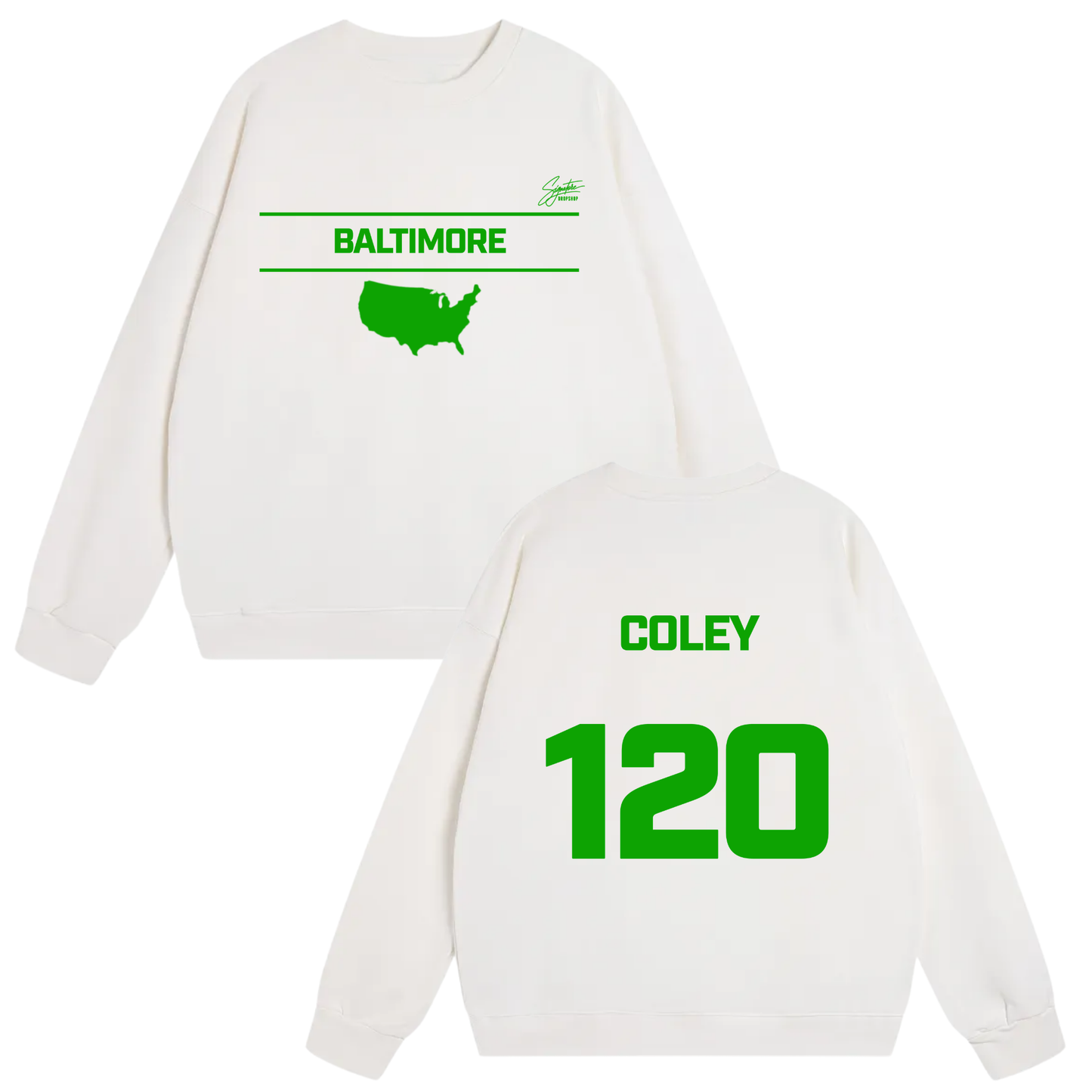 Sha’vion Coley Heavyweight Crewneck Sweatshirt