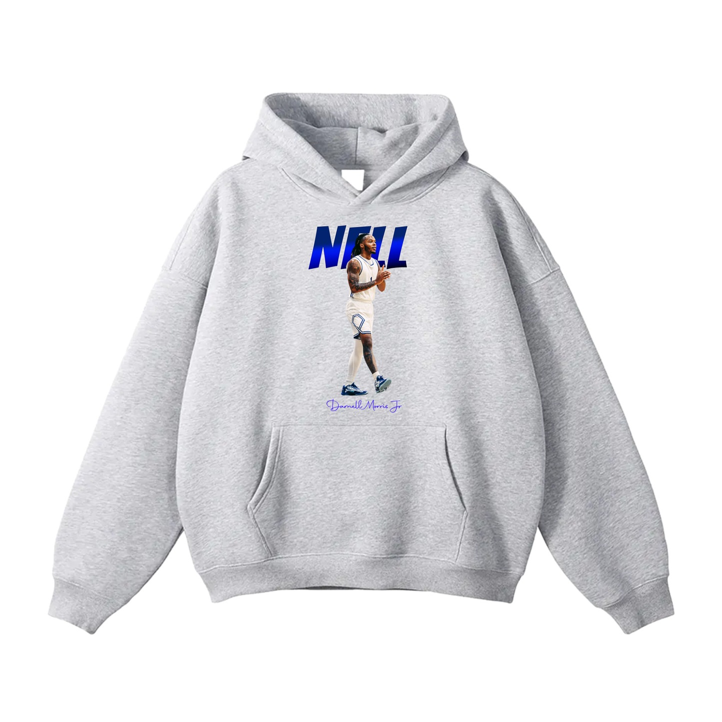 Darnell Morris Jr Oversize Fleeced Hoodie