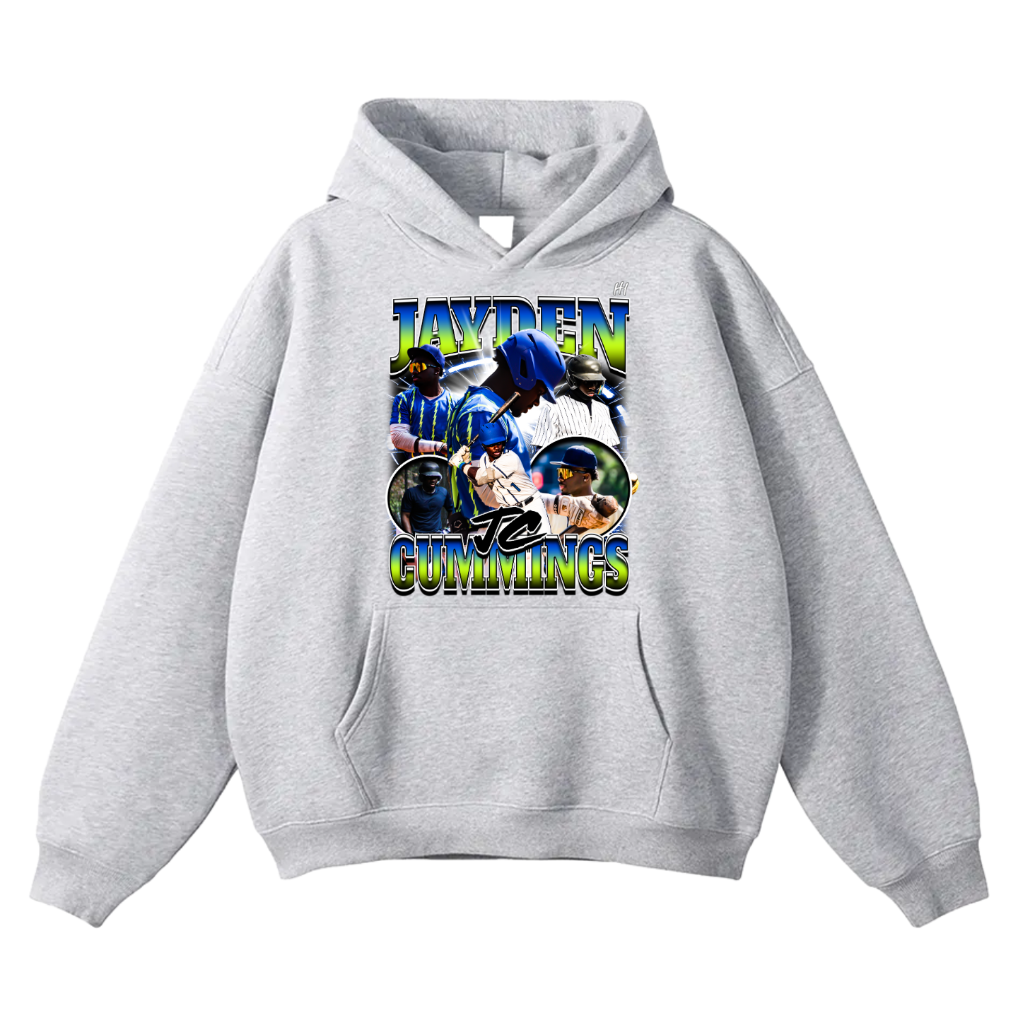 Jayden Cummings  Oversize Fleeced Hoodie