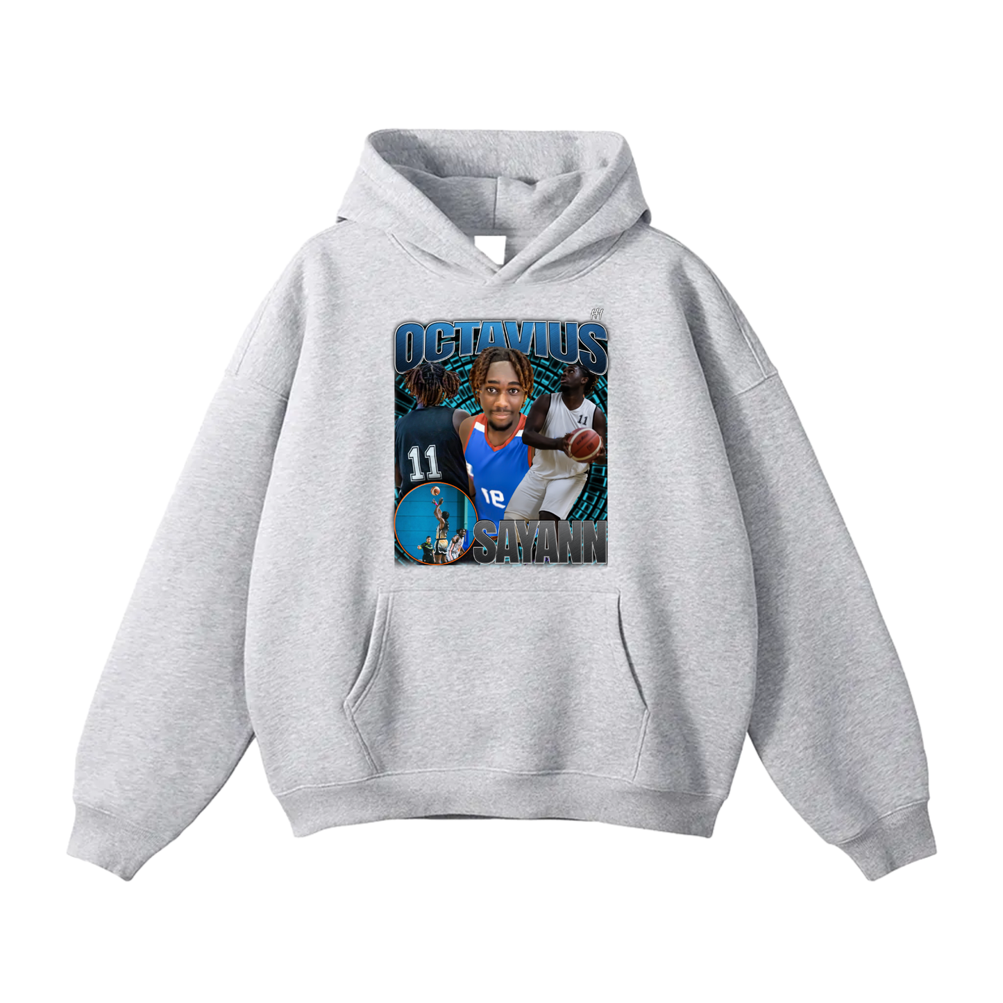Octavius Sayann Oversize Fleeced Hoodie