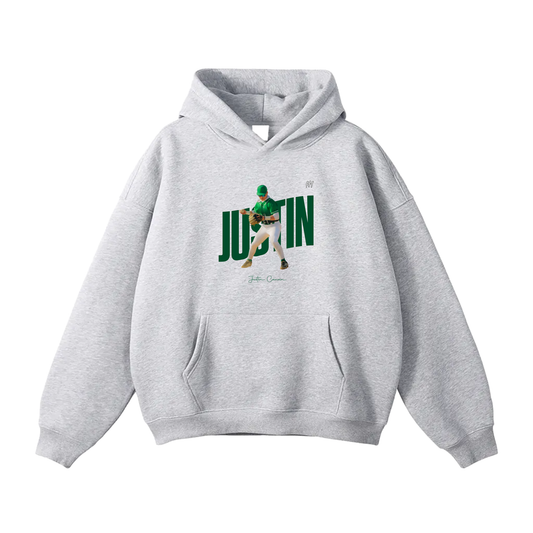 Justin Canvin Oversize Fleeced Hoodie
