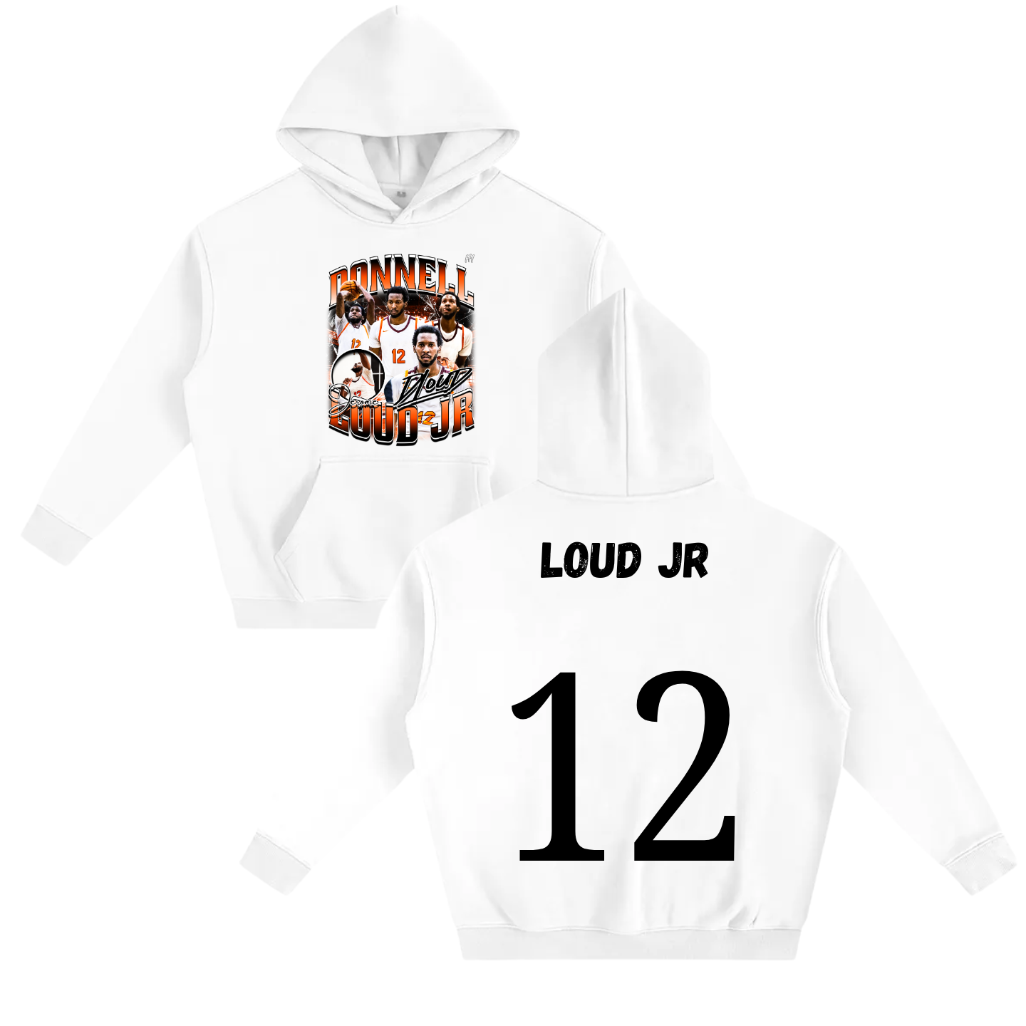 Donnell Jerome loud jr Oversize Fleeced Hoodie